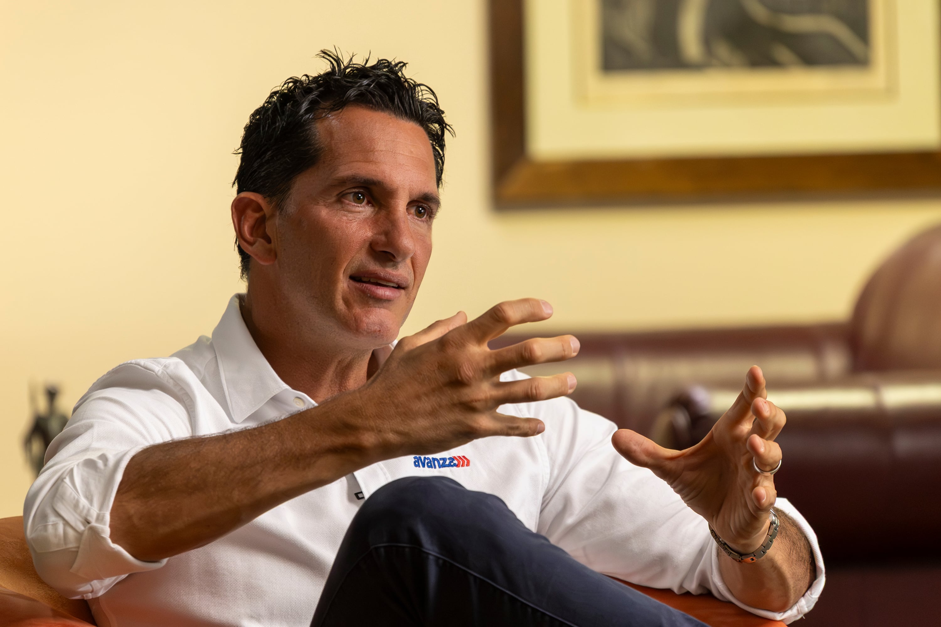 MATERIAL EXCLUSIVO DE POLITICA LN.
20/06/2025, San José, Grupo Nación, entrevista con el candidato para la presidencia del partido Avanza, José Aguilar Berrocal