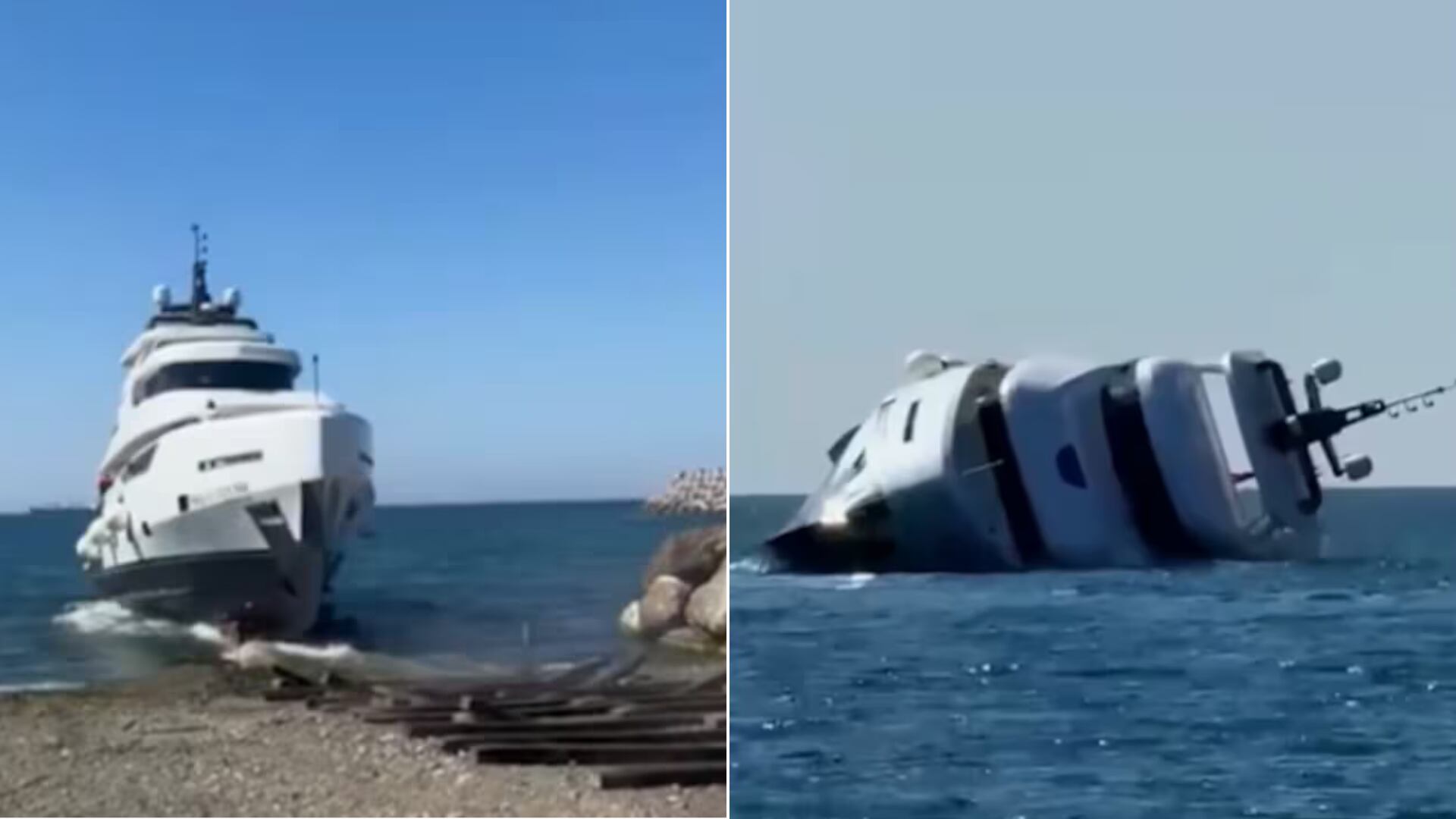 El Dolce Vento, una embarcación nueva valuada en $1,4 millones, se hundió apenas zarpó desde un puerto turístico en Turquía.