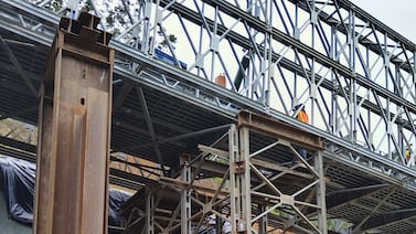 Trabajos de reparación en el puente de Cambronero requerirán dos meses: vea los avances