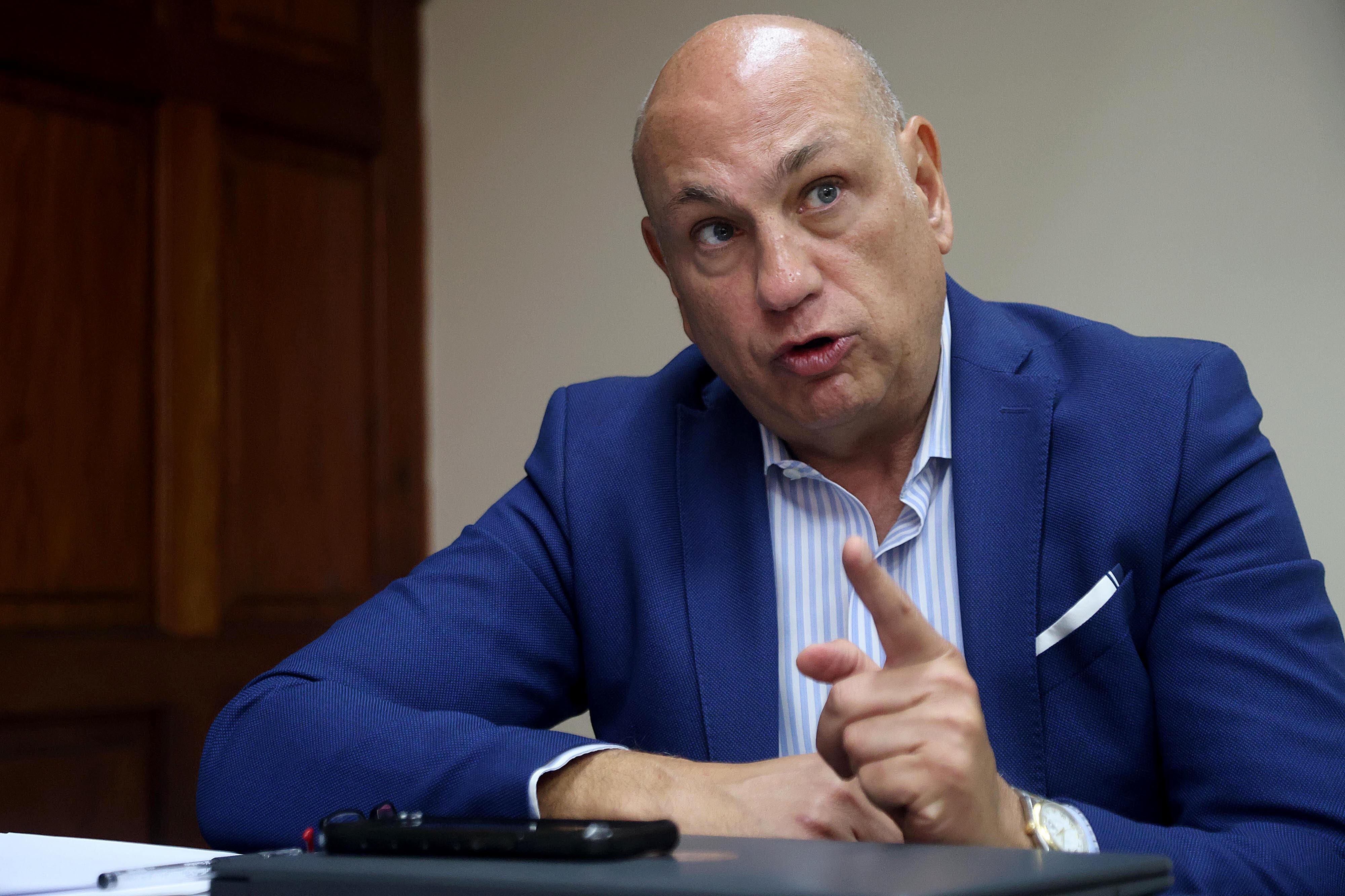 10/05/2024 Barrio Tournón. Entrevista con Juan Manuel Cordero González, viceministro de Trabajo, del Área Social del MTSS y Luis Alberto Avalos Rodríguez, director de Fodesaf. Foto: Rafael Pacheco Granados