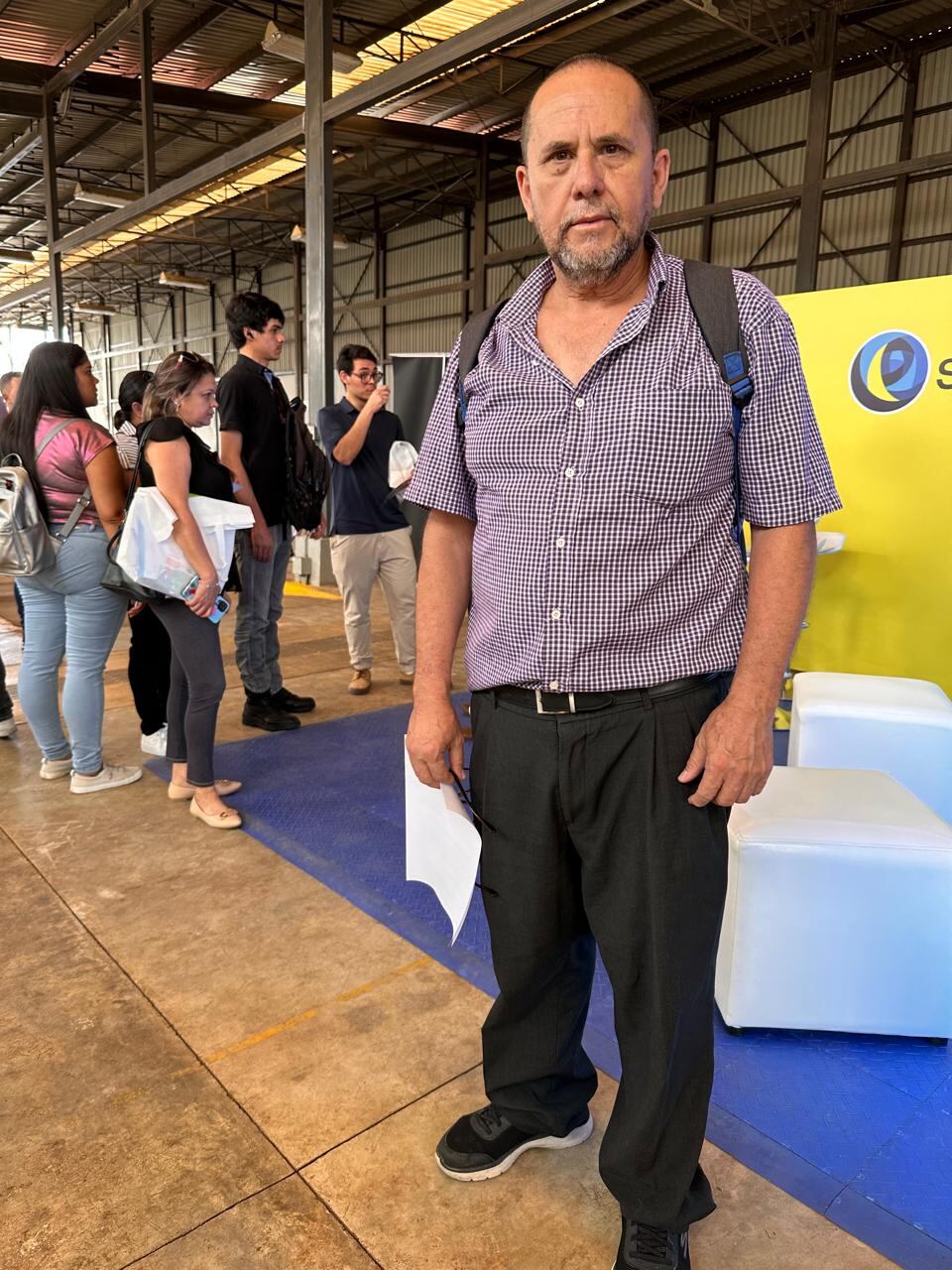 feria de empleo, personas de más de 40 años
