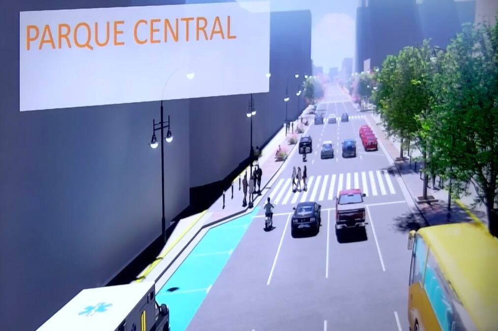 Parque Central renovación de la avenida Segunda
