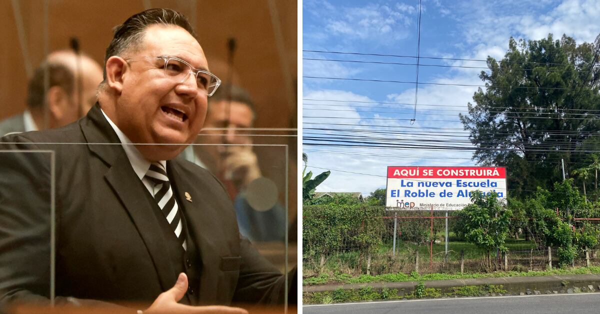 El diputado Leslye Bojorges gestionó una partida de ¢4.000 millones que benefición a la escuela donde él es director, en El Roble de Alajuela.