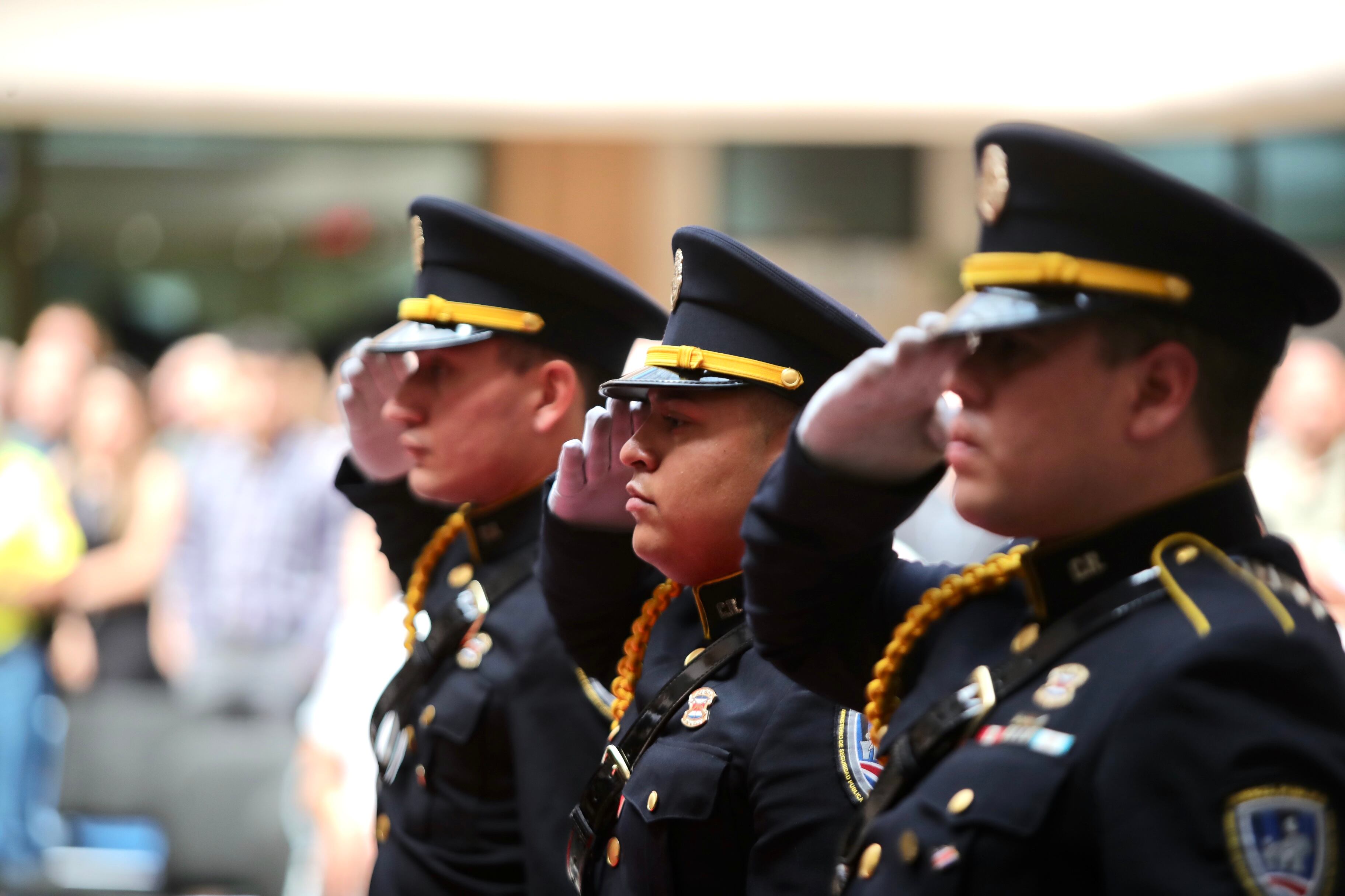 Funeral del oficial del OIJ, Geiner Zamora Hidalgo