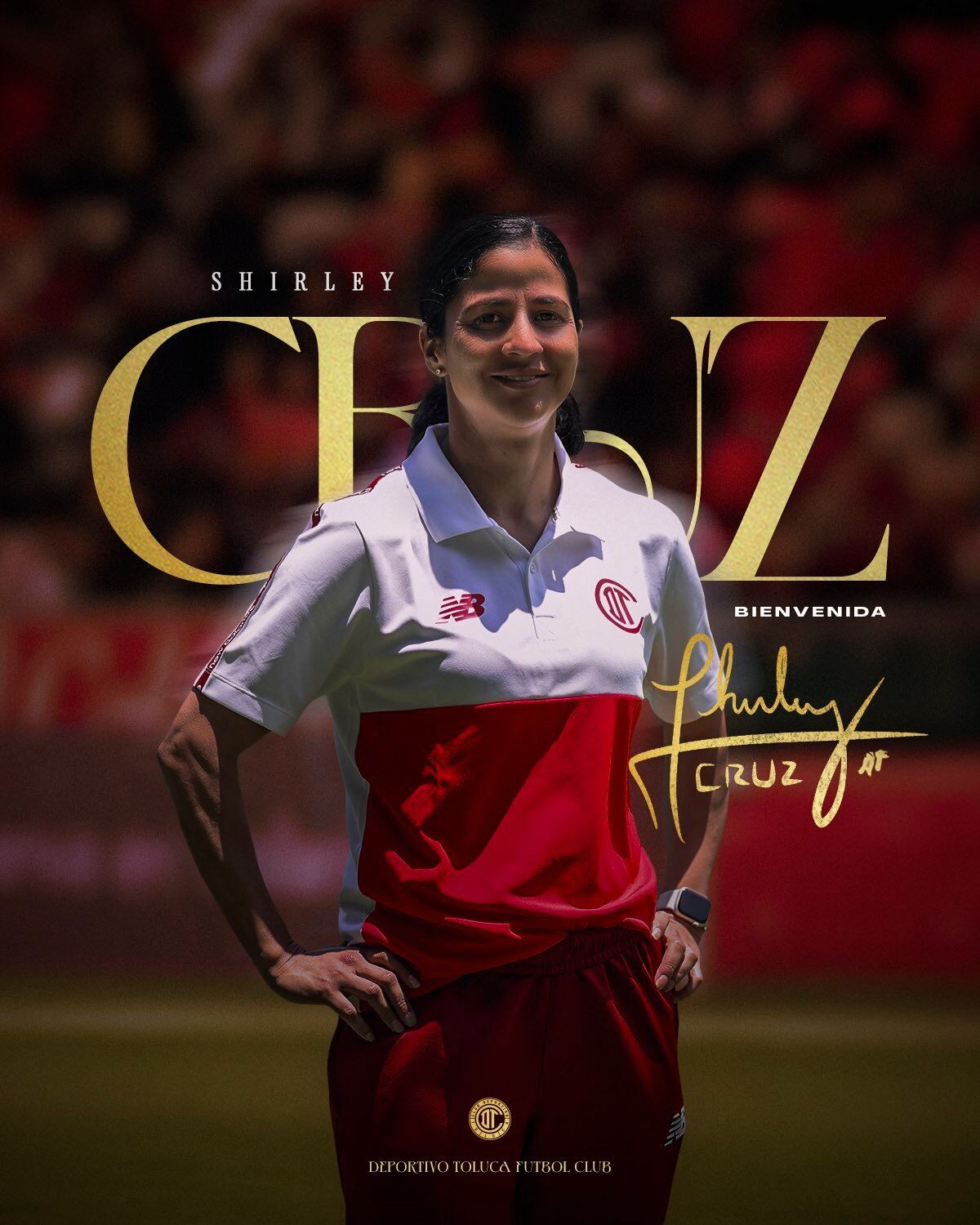 Shirley Cruz sigue sumando experiencias en el fútbol. Este deporte ahora la lleva a trabajar en México.