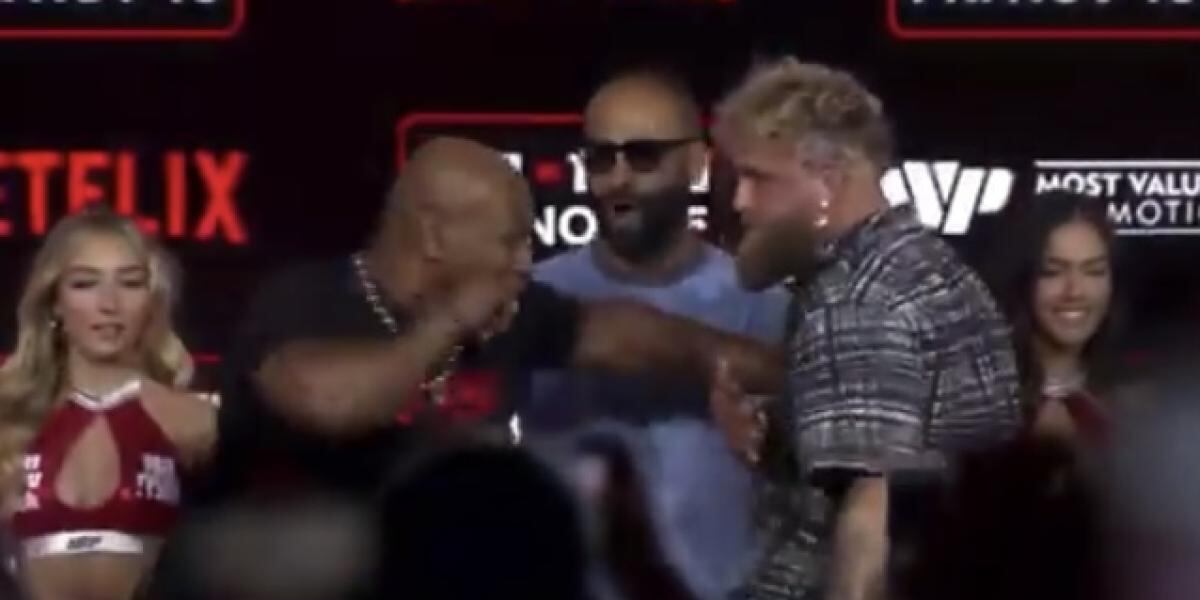 Mike Tyson y Jake Paul
