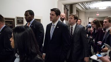 Paul Ryan seguirá presidiendo la Cámara de Representantes de Estados Unidos