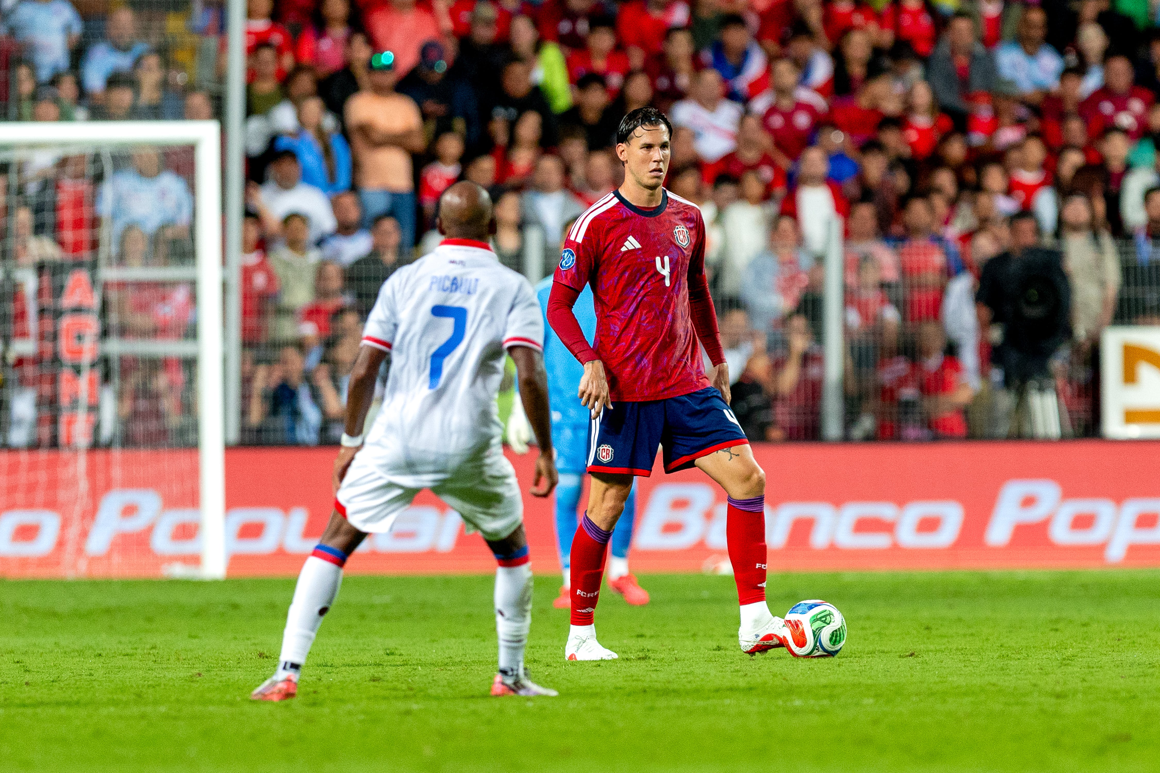 Juan Pablo Vargas volvió a jugar con la Selección de Costa Rica y tuvo un buen desenvolvimiento ante Nicaragua y Haití.