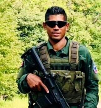 Corea estaba destacado en la Policía de Fronteras desde el 2015 y tenía casi ocho años de laborar para el Ministerio de Seguridad. Foto: Cortesía MSP.