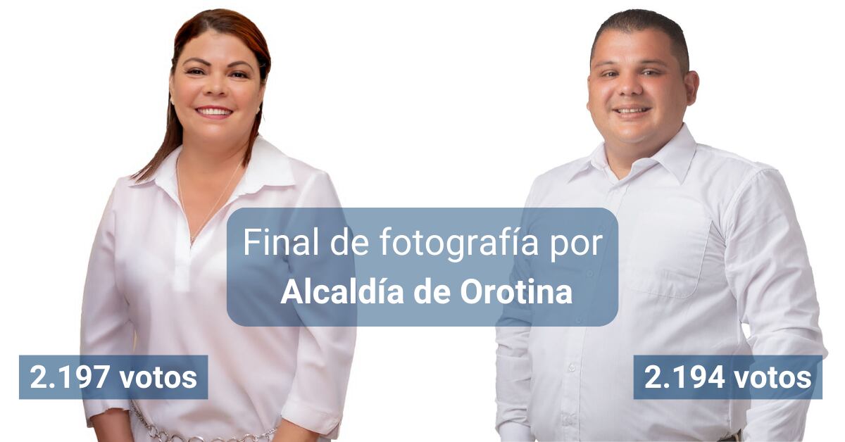 Una diferencia de solo tres votos, marcan una cerrada pugna en Orotina por la alcaldía. Foto: LN