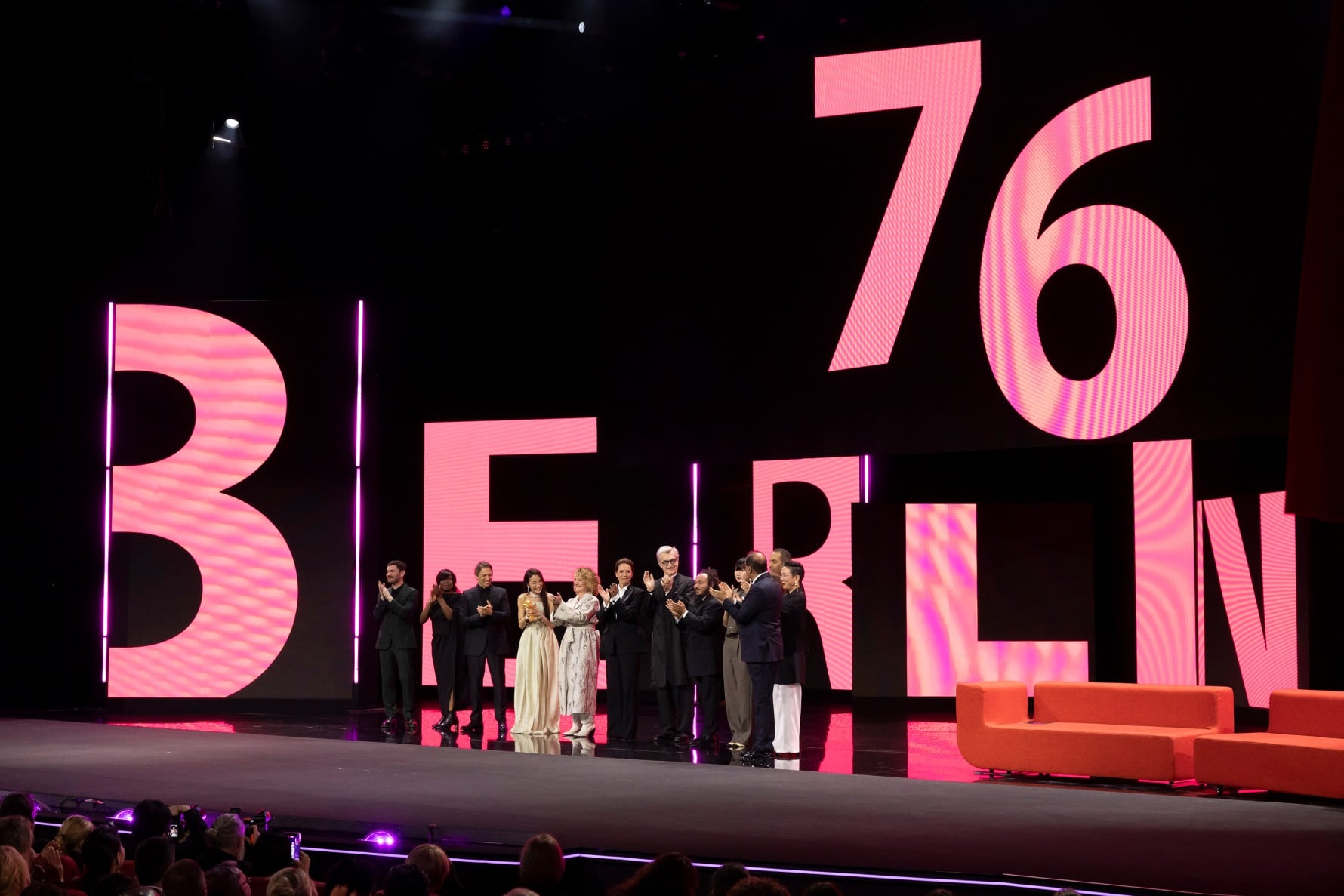 Gala de inauguración del Festival de Berlín este 12 de febrero.