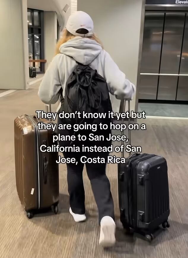 Lynne y su amiga, dos jóvenes de Nueva York, confundieron San José, California, con San José, Costa Rica, y tras múltiples escalas y contratiempos, lograron llegar al país centroamericano, donde finalmente disfrutaron sus vacaciones. El error les costó más de $1.500 adicionales por persona.