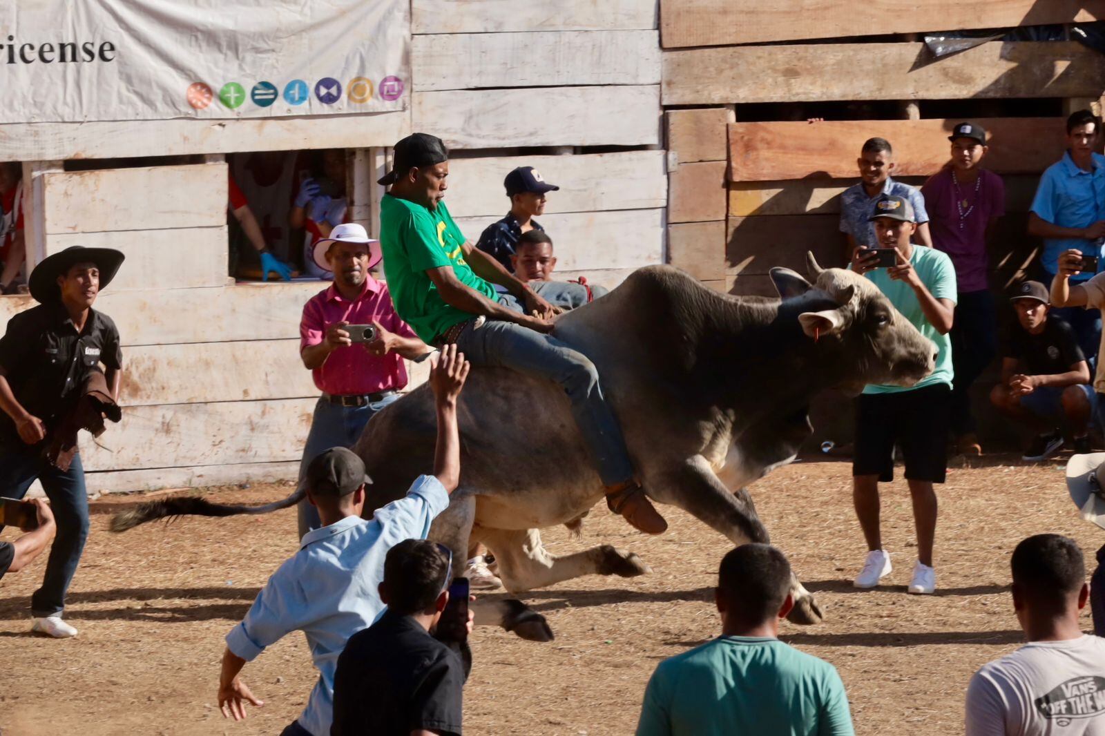 18/01/2024/ Con gran participación de caballistas y turistas se realizó el tope de Santa Cruz en Guanacaste / Foto Alonso Tenorio