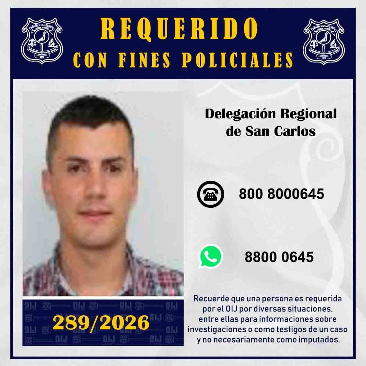 Cristobal Agustín Ramírez González, es buscado por los homicidios de dos granjeros.