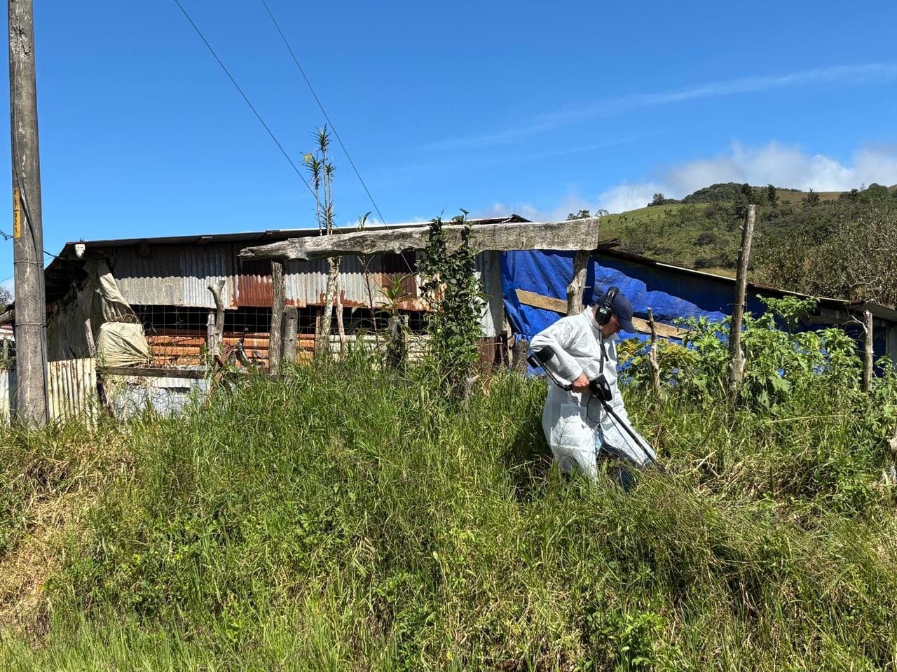 El OIJ de San Ramón ejecutó varias pruebas científicas con el fin de resolver el homicidio de un finquero en San Ramón de Alajuela.