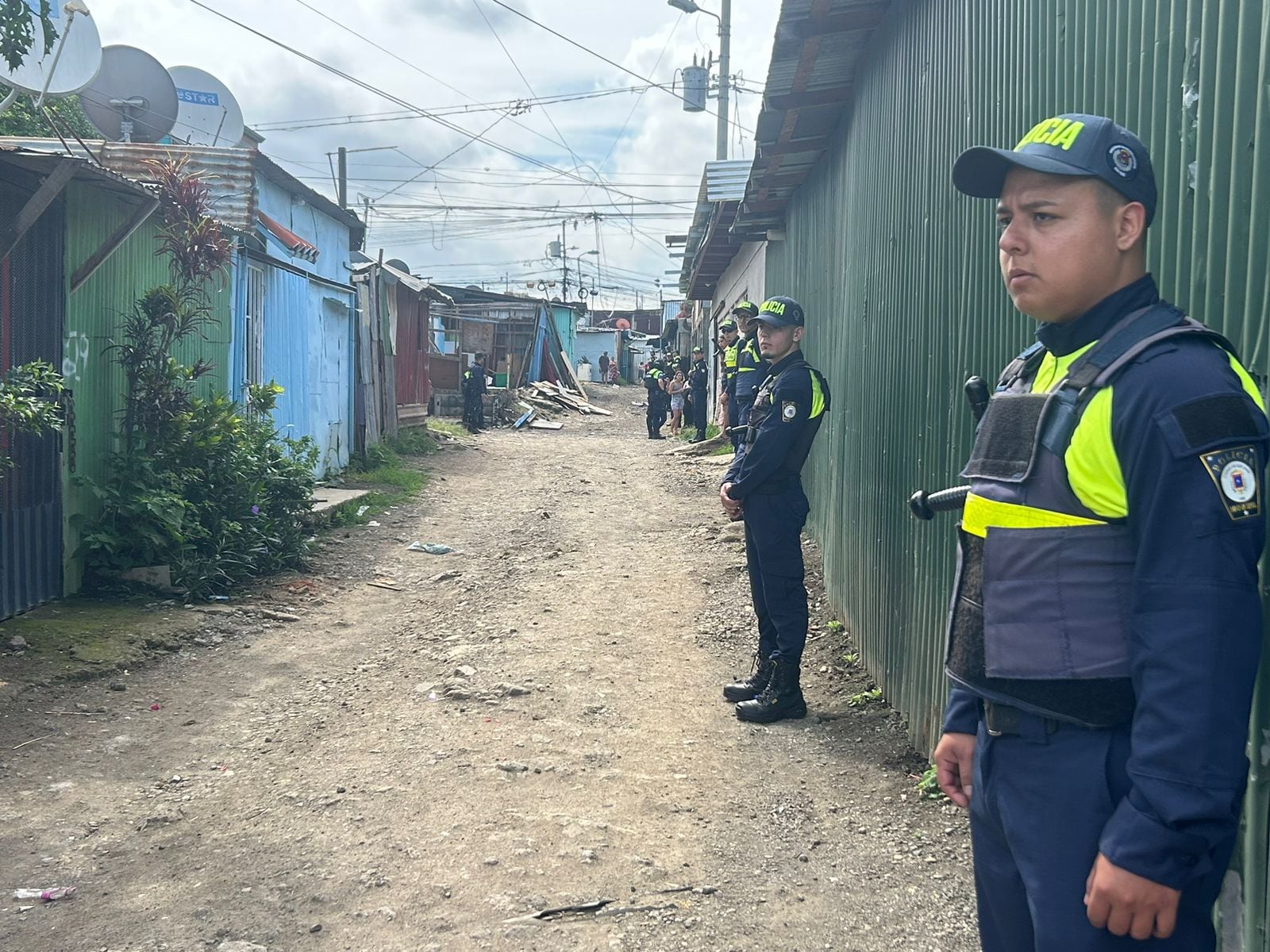 Policía Municipal desalojo Pavas