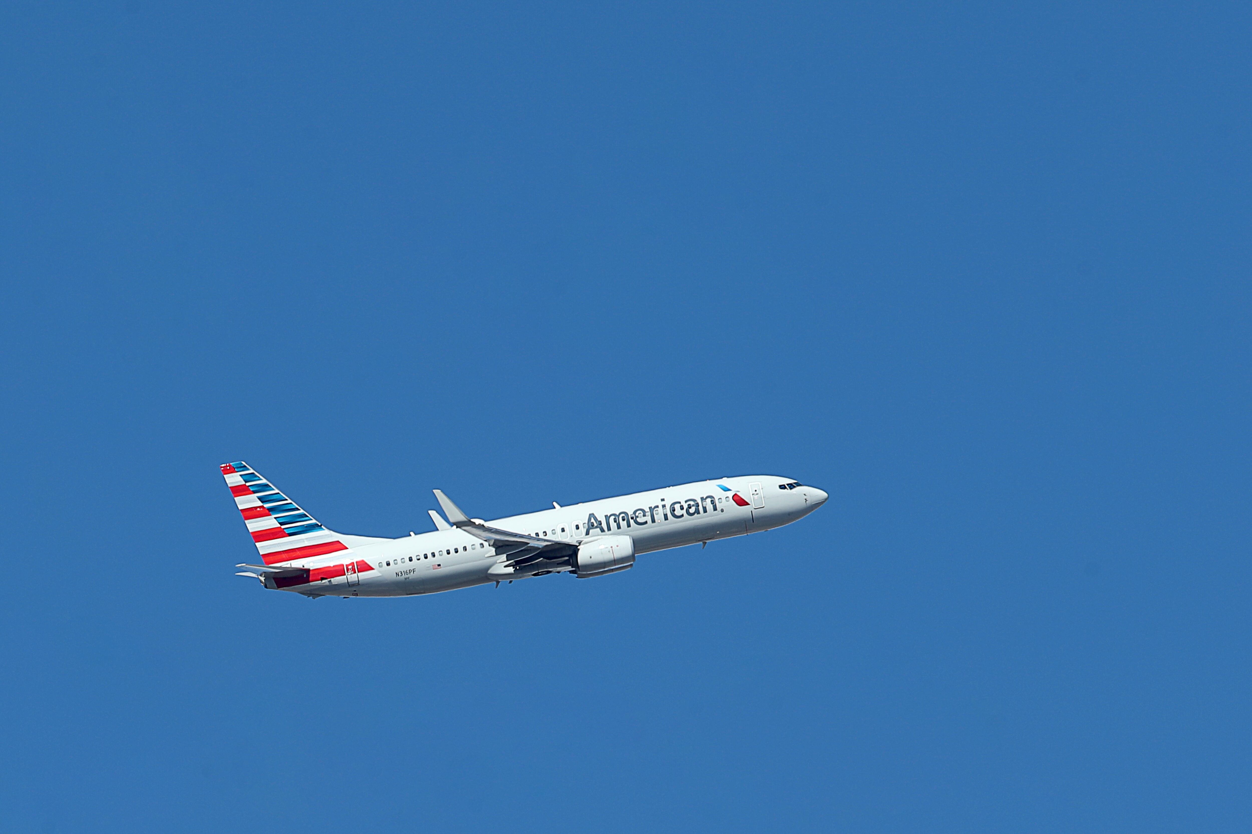 Avión American airlines