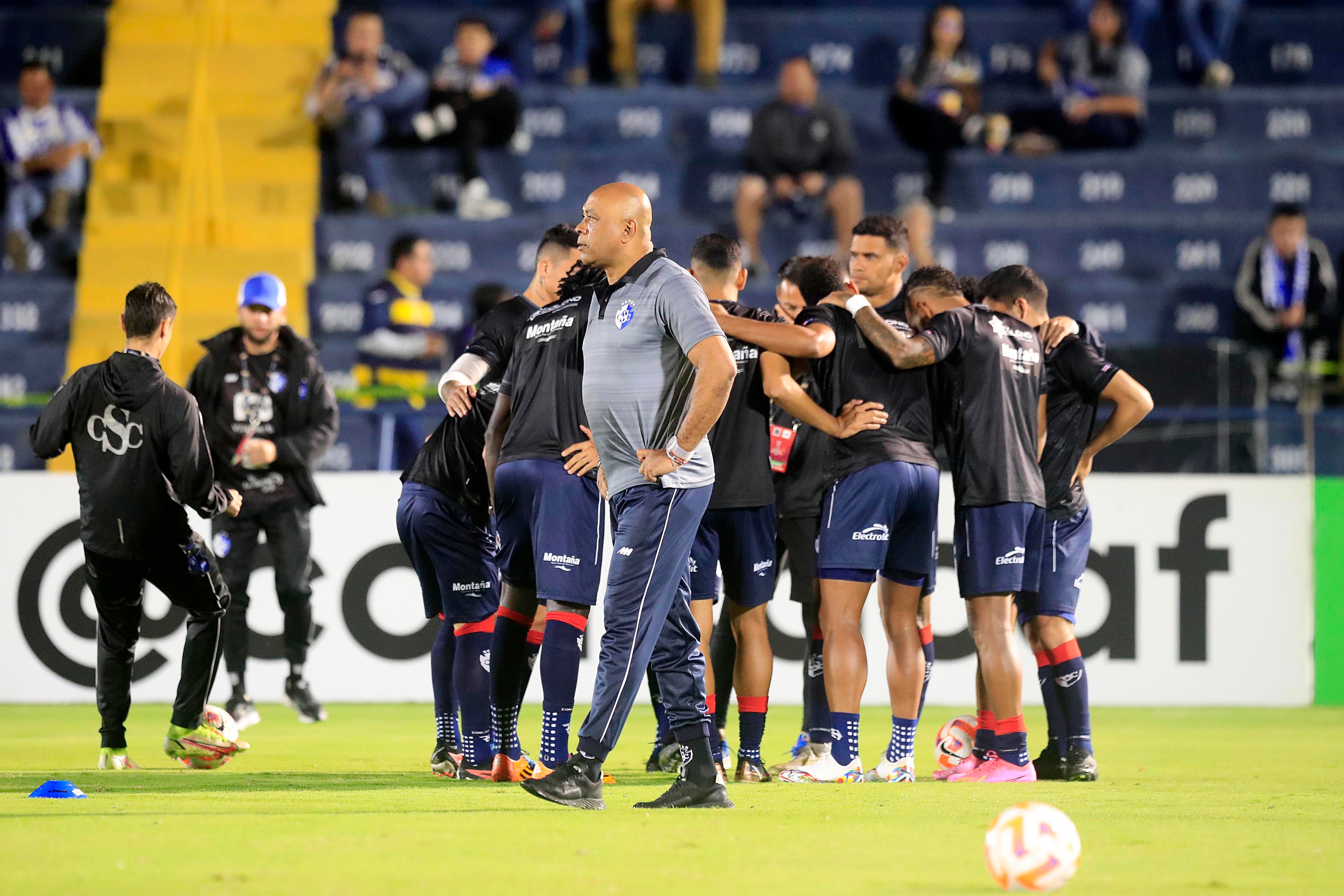 04/10/2023 Estadio Fello Meza, Cartago. El Club Sport Cartaginés recibió a Comunicaciones, de Guatemala, en partido de ida por repechaje de la Copa Centroamericana de CONCACAF.