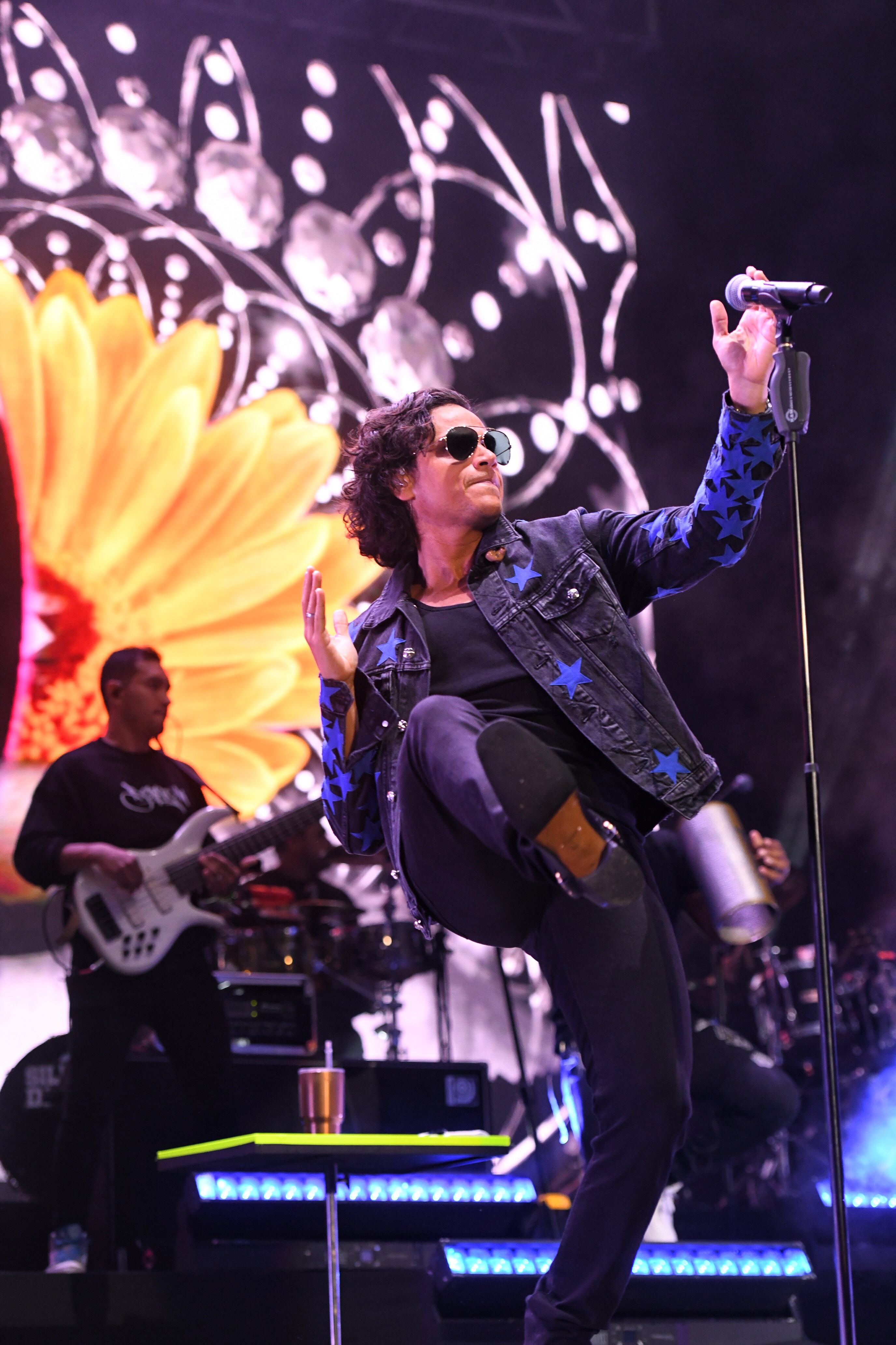 08/10/2023/ concierto del cantante colombiano Silvestre Dangond en Parque Viva / foto John Durán