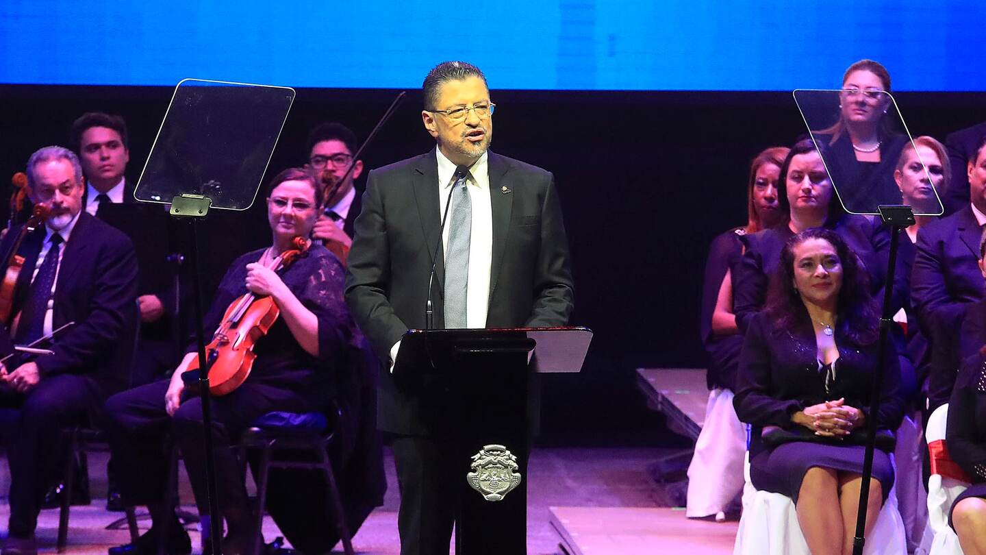 16/08/2022 CENAC, San José. Actividad de los 100 días de Rodrigo Chaves.