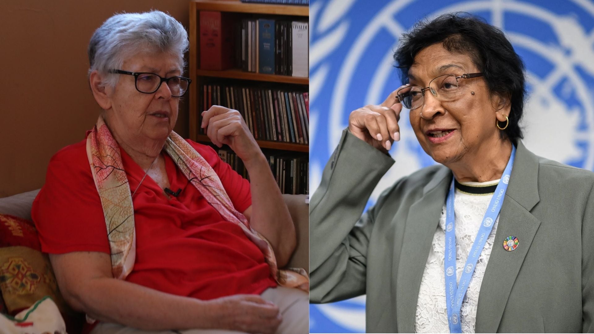 Elizabeth Odio y Navy Pillay