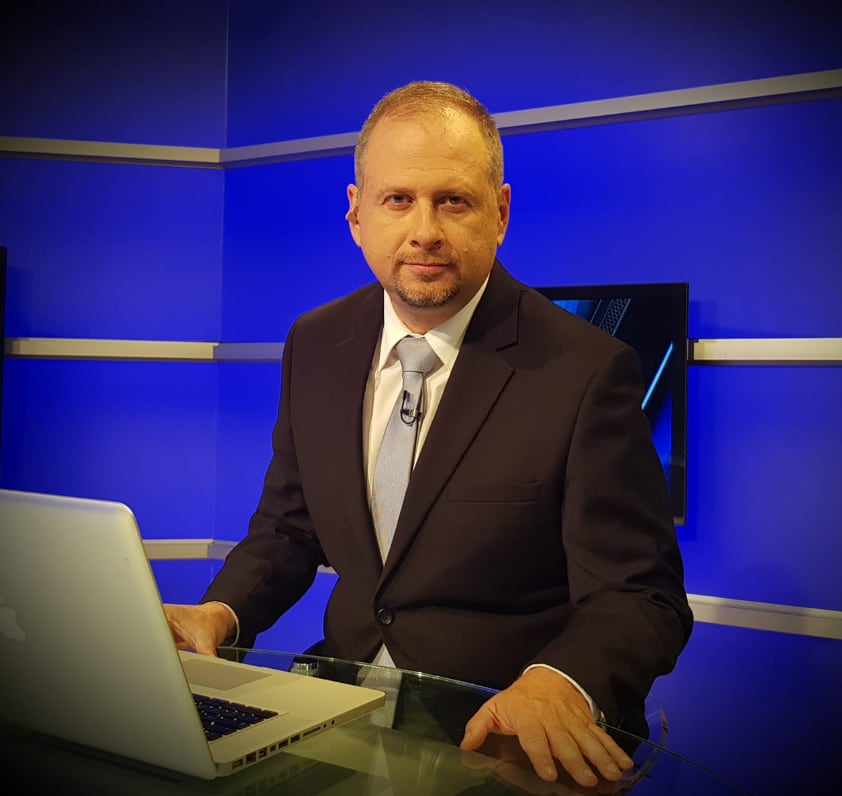 Rodolfo González, periodista y director de 7 Días y a partir de este 17 de febrero de 2026 director de Telenoticias.