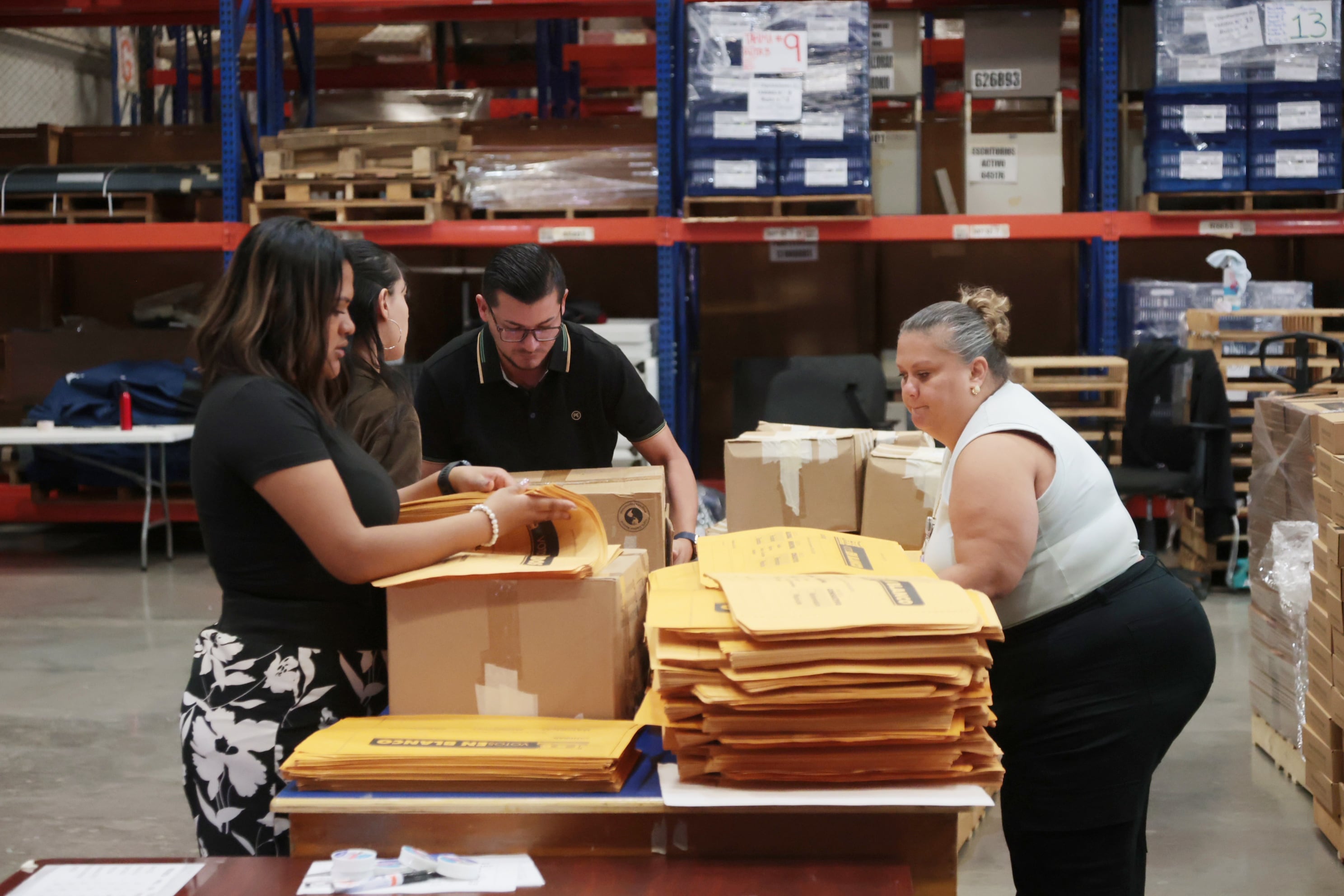 TSE empaque material electoral / Elecciones 2926