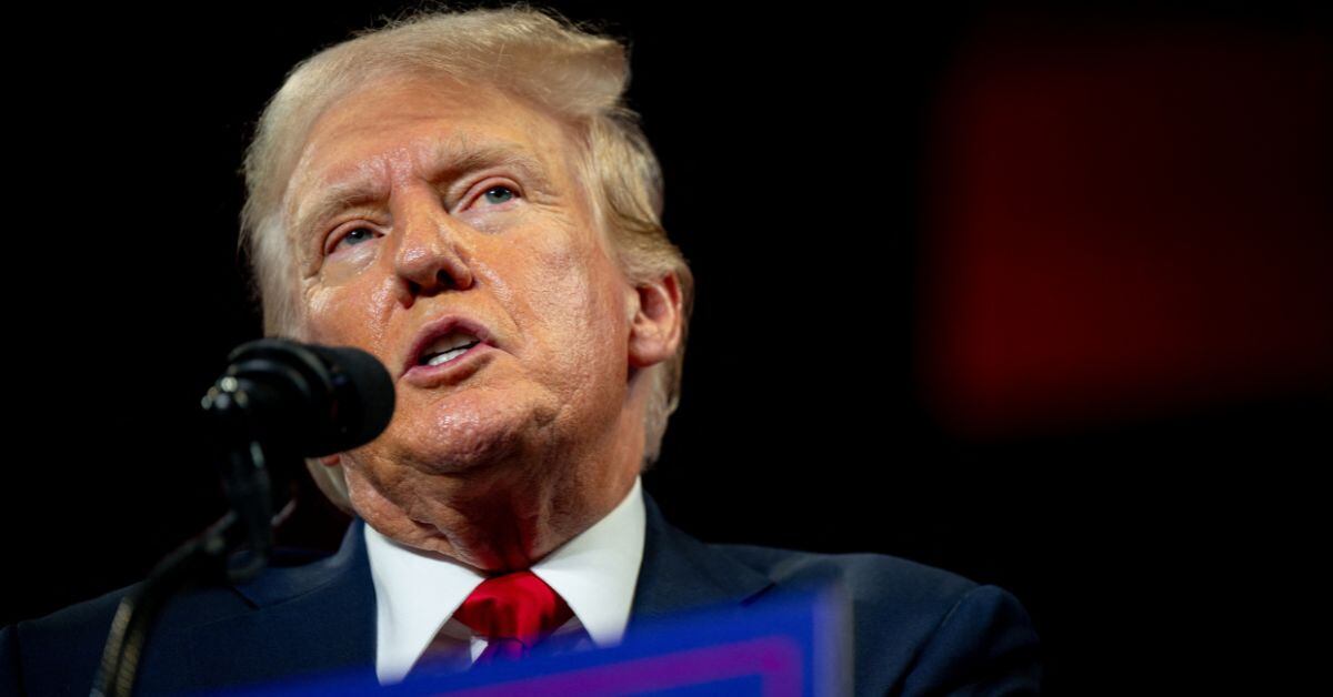 El mitín se llevó a cabo este miércoles 24 de julio en Charlotte, Carolina del Norte. (Foto: AFP)