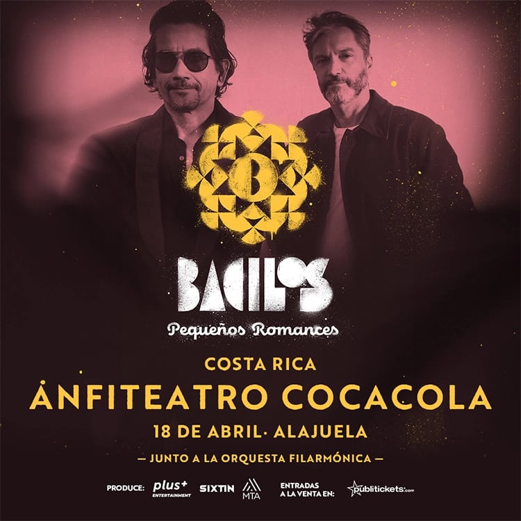 Bacilos se presentará en Costa Rica