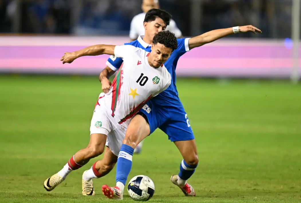 Denzel Jubitana
Surinam
Equipo Atromitos FC (Grecia)
Delantero de 26 años, nacido en Amberes, Bélgica,
15 de noviembre del 2025
AFP