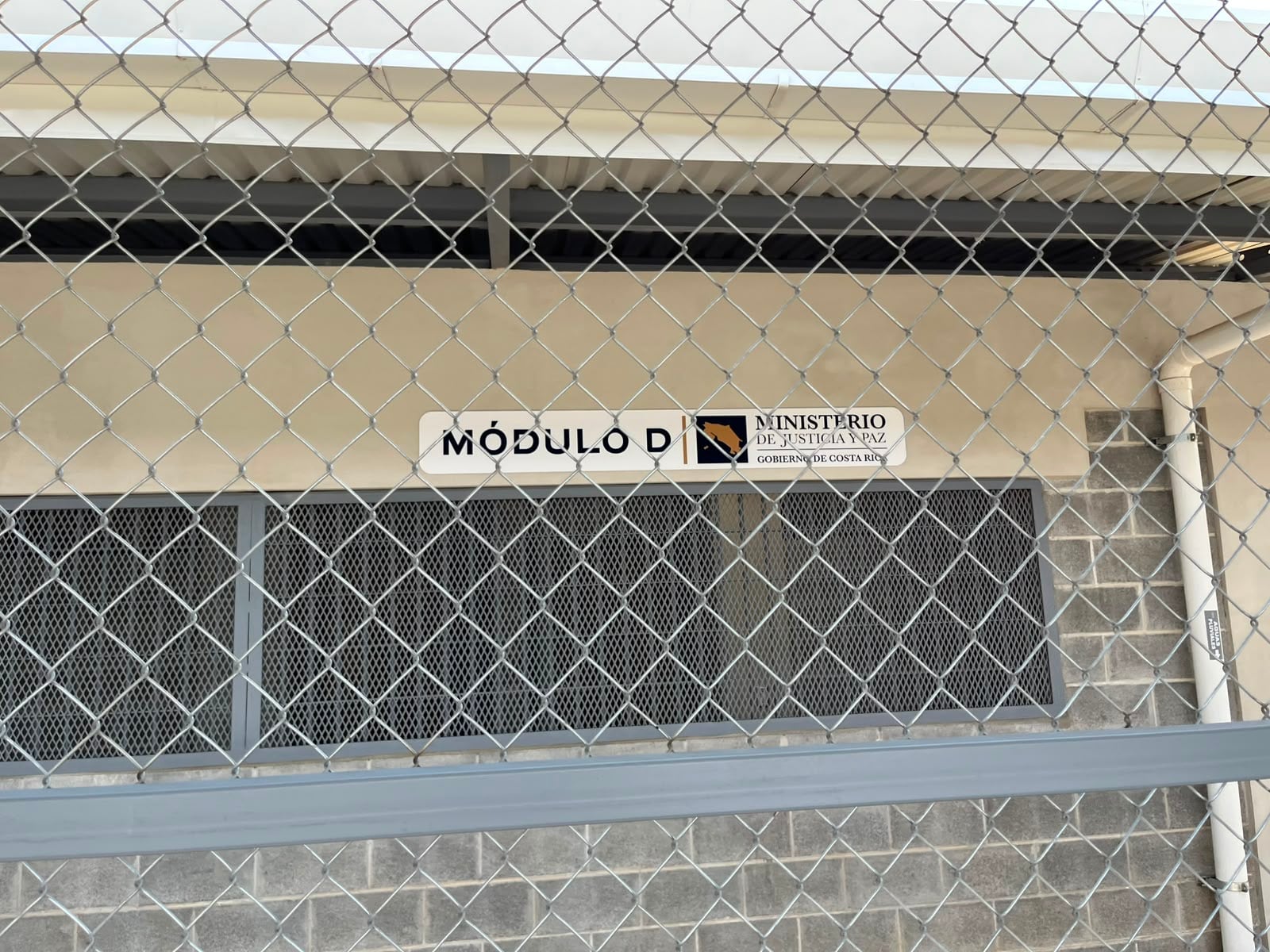Inauguración del Centro de Alta Contención y Crimen Organizado (Cacco), construido en el complejo penitenciario La Reforma, en San Rafael de Alajuela.