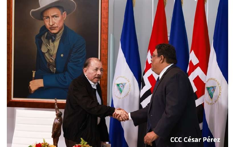 Valdrack Jaentschke es uno de los dos cancilleres de Daniel Ortega y Rosario Murillo.