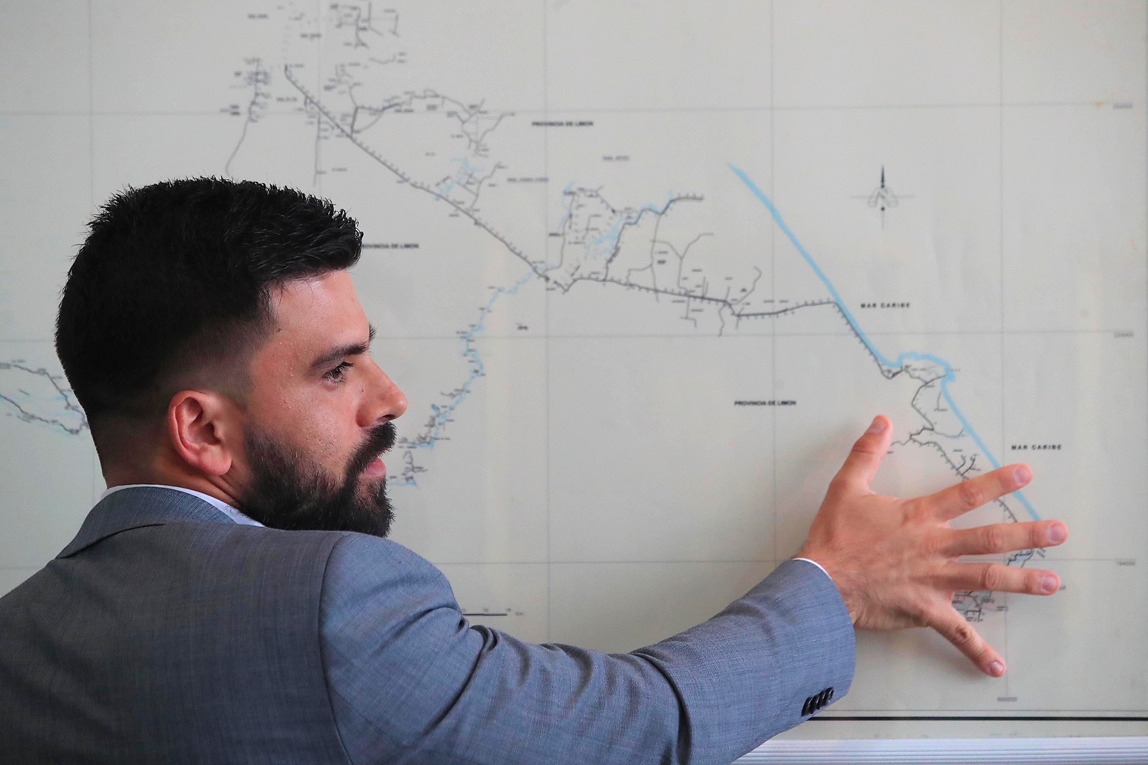 12/10/2023 San José. Álvaro Bermúdez Peña, presidente ejecutivo del Instituto Costarricense de Ferrocarriles (Incofer).