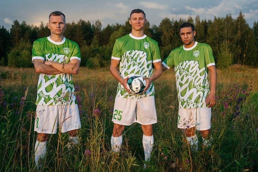 jugadores del equipo Ukhta de Rusia