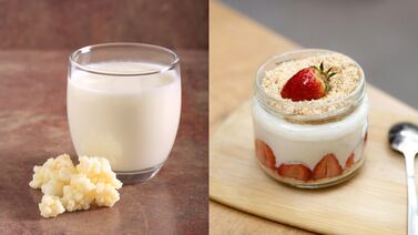 ¿Kéfir o yogur? Nutricionista explica cuál es mejor para la salud digestiva
