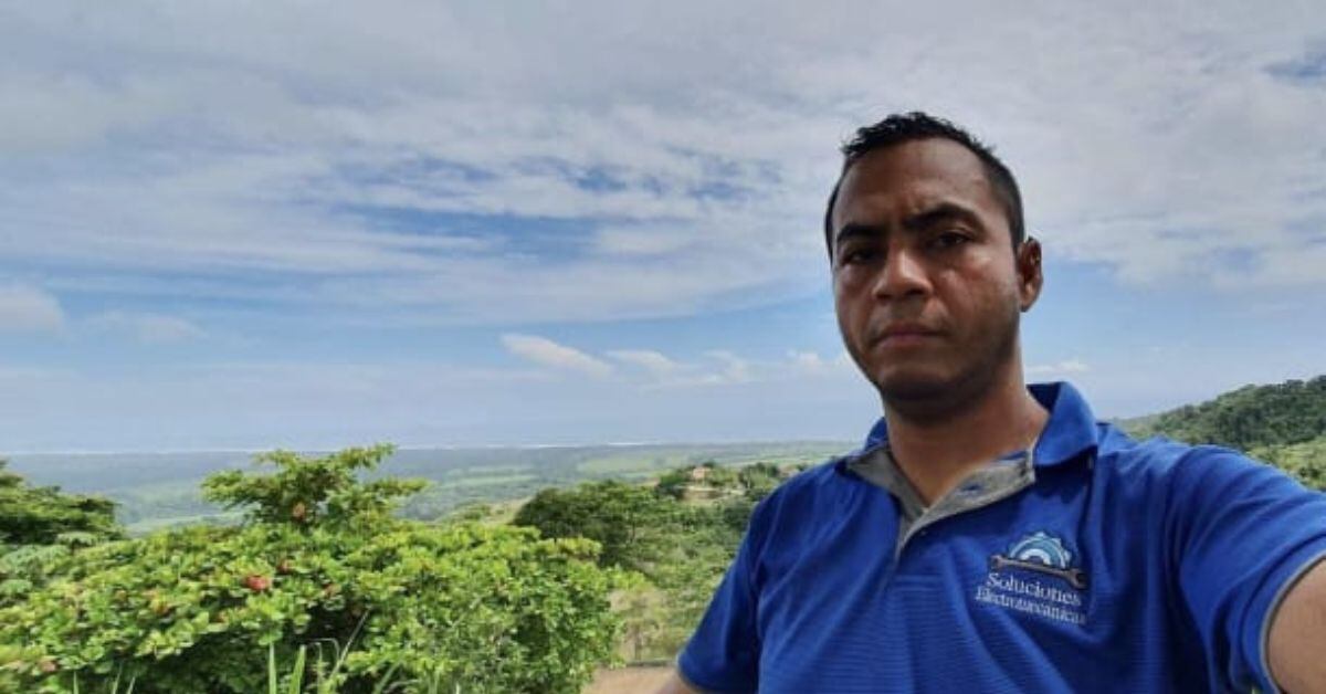 En la imagen la víctima