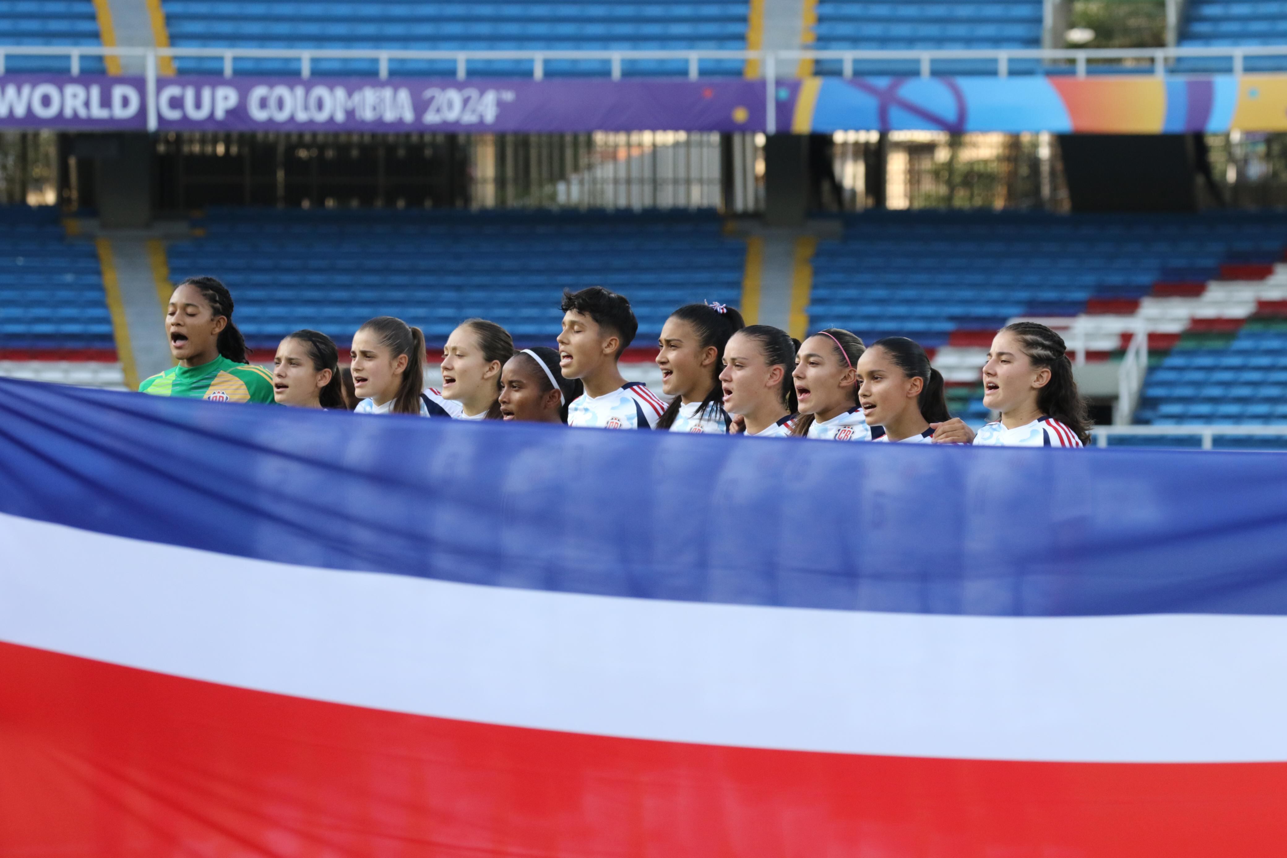 La Selección Femenina Sub-20 de Costa Rica cayó ante Países Bajos y sufrió una paliza ante Corea del Norte en el Mundial de Colombia 2024.