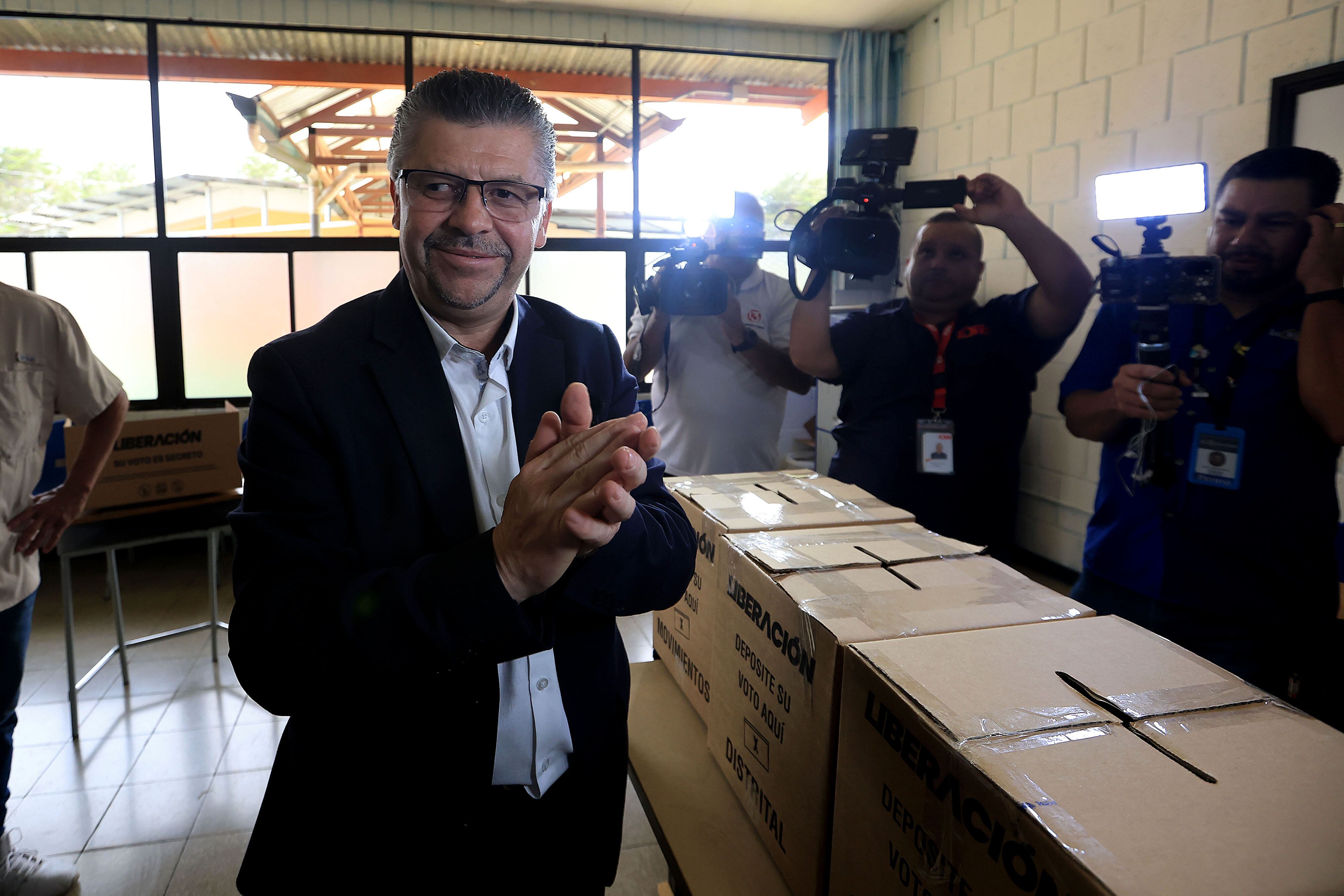 Gilberth Jiménez, precandidato del Partido Liberación Nacional (PLN)