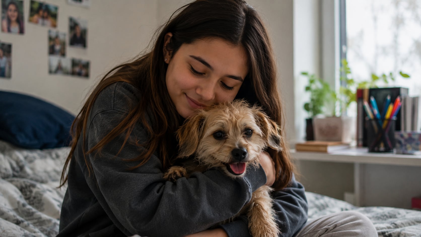 La investigación analizó a 343 adolescentes y encontró que quienes viven con perros mostraron menos aislamiento social y mayor bienestar psicológico.