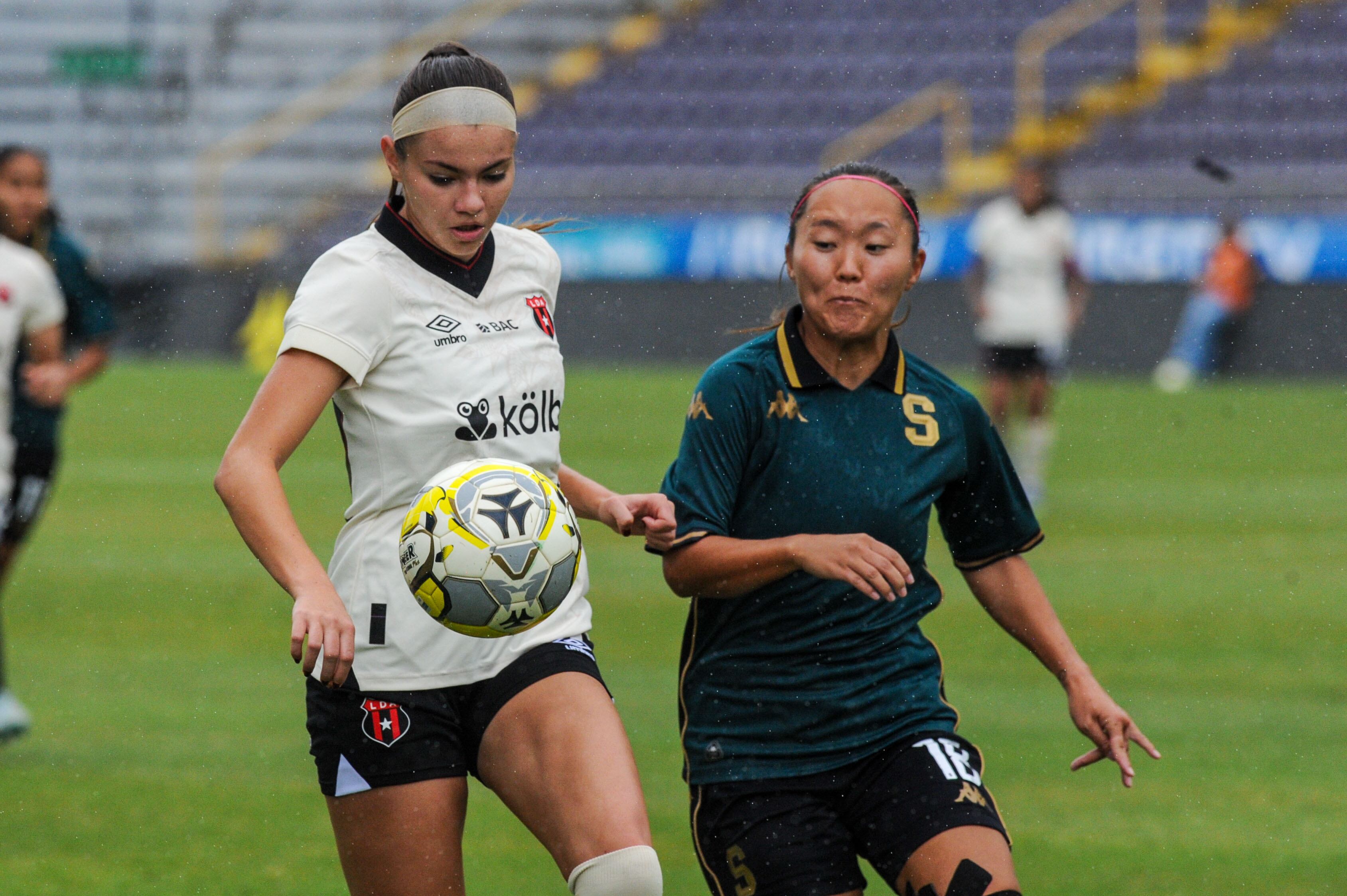 LIGA PROMERICA FEMENINA, partido Saprissa vs Alajuelense.