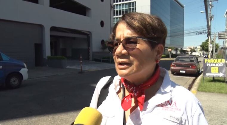 Ellen Sancho Barrantes es profesora de la Escuela de Ciencias Agrarias de la Universidad Nacional y tiene 36 años de ser docente. Captura de panatalla de entrevista de Multimedios.