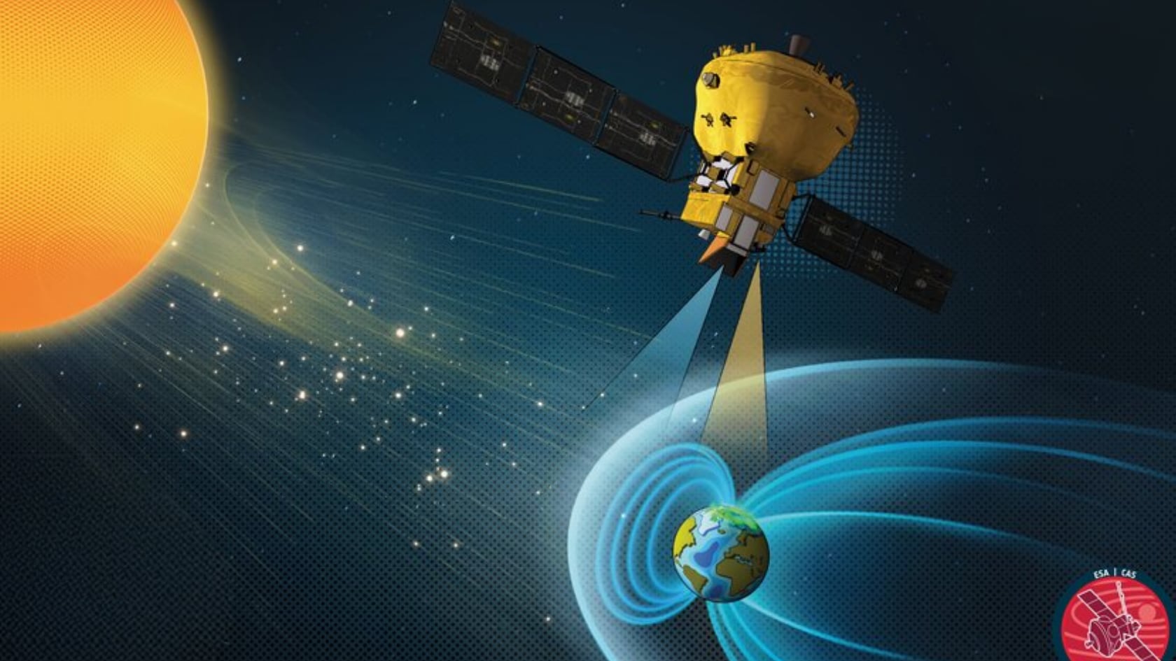Smile se lanzará el 19 de mayo con el cohete Vega-C para investigar la interacción entre el viento solar y la Tierra.
