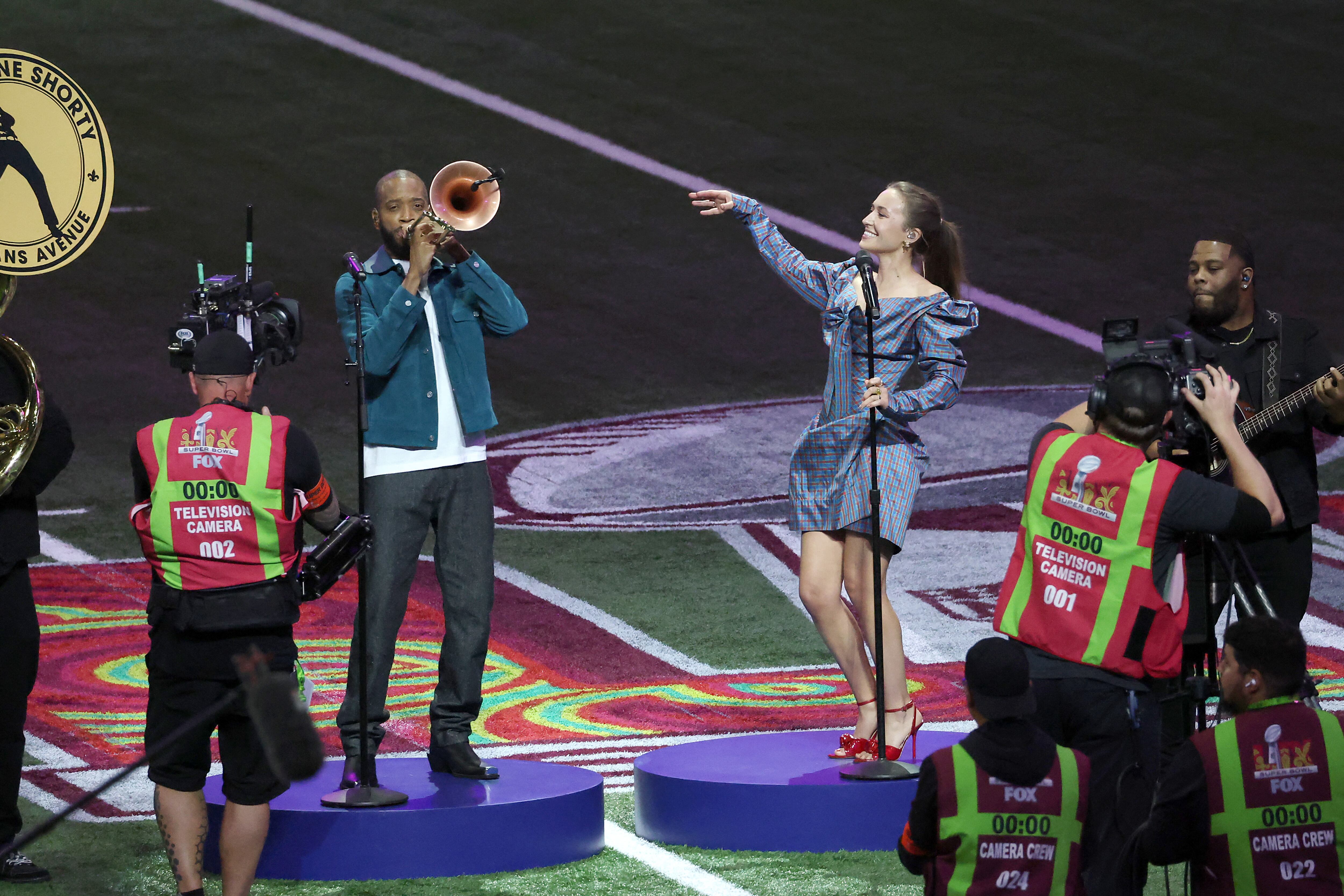 Imágenes de invitados especiales al Super Bowl 2025.