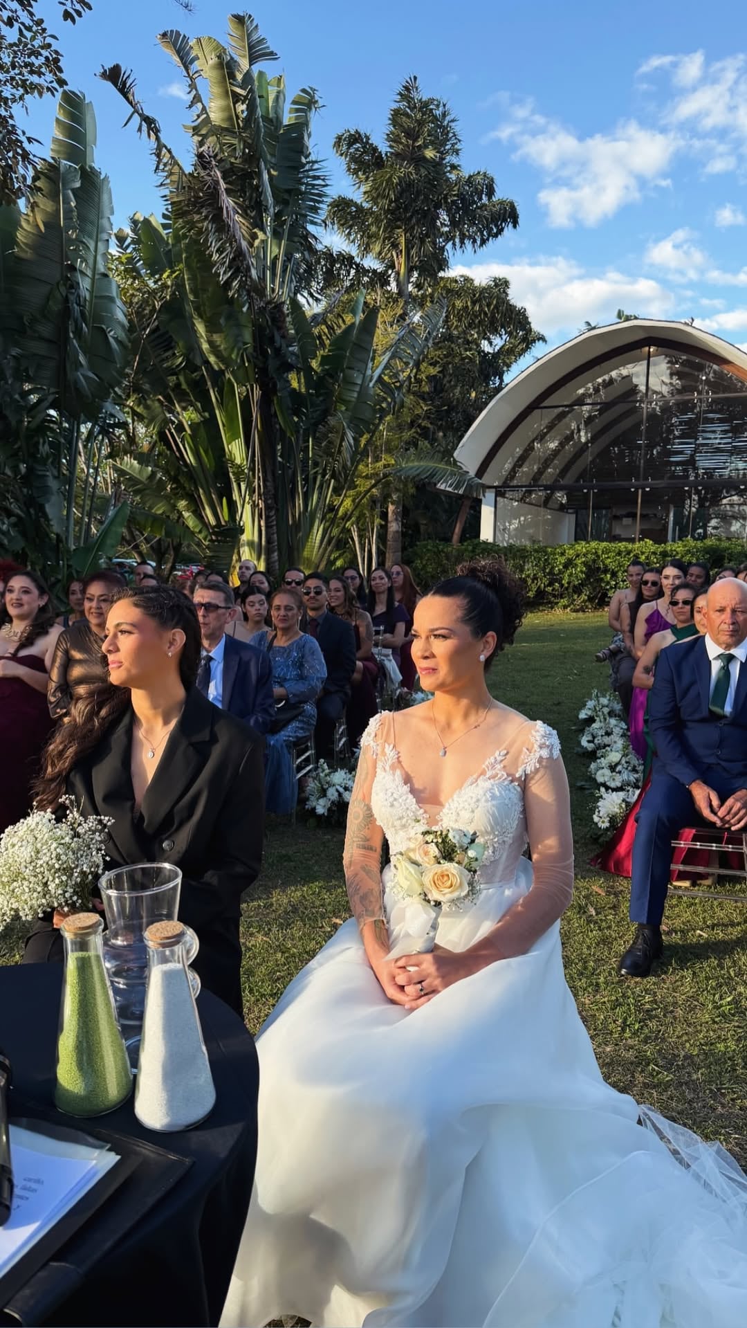 Boda de Noelia Bermúdez y Fabiola Villalobos.