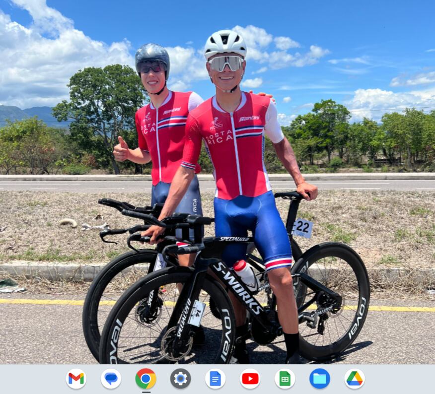 Donovan Ramírez
Sergio Arias
Medallistas Campeonato Centroamericano de Ciclismo de Ruta
6 de junio del 2024
Cortesía: Colono Bikestation Kölbi