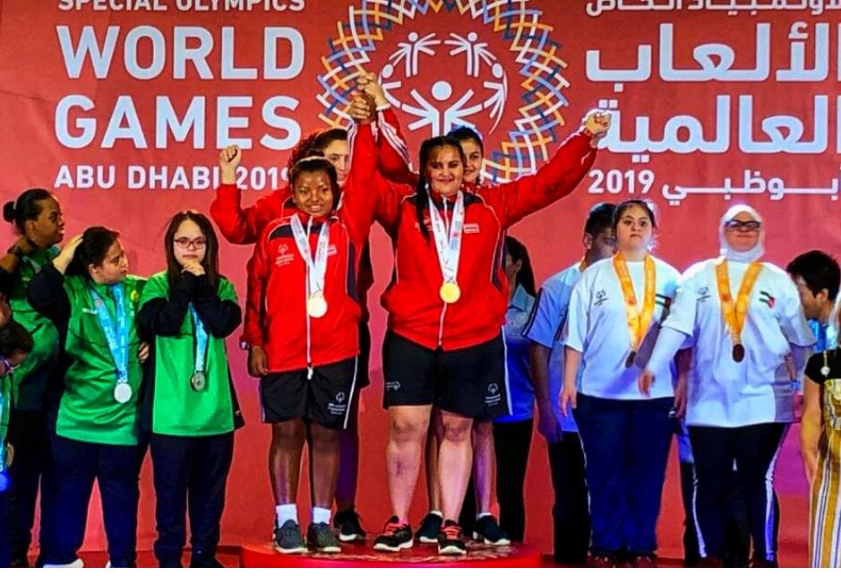 Judith Morales,
Atleta fallecida, de Olimpiadas Especiales
Junto a ella, Karla Vega, Nicole Leiva y Stephanie Vega.
26 de setiembre del 2025
Cortesía: Olimpiadas Especiales