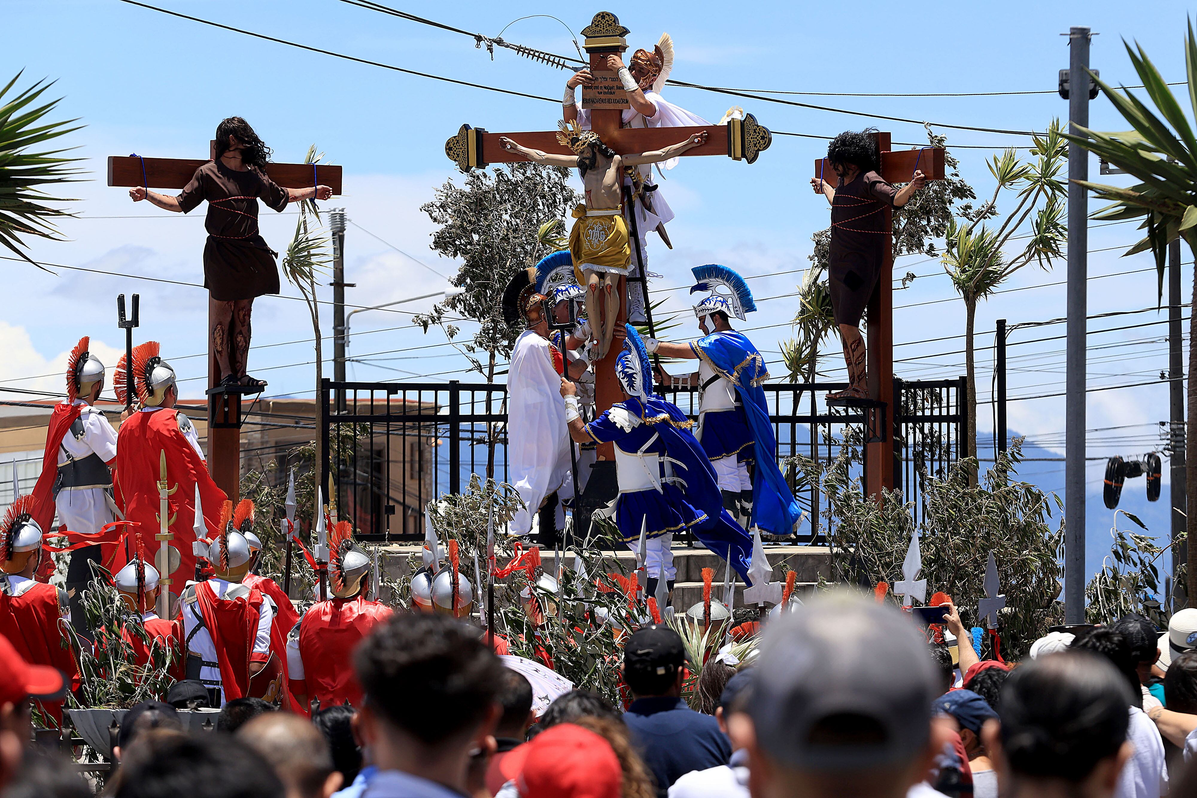 Procesión del Santo Encuentro, Tierra Blanca