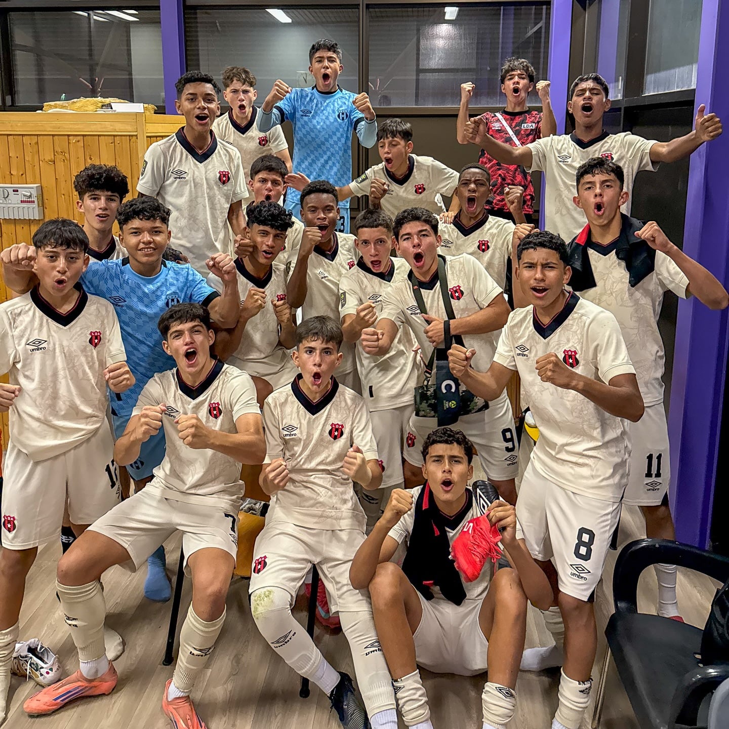 Los cachorros de Liga Deportiva Alajuelense dejaron una muy buena impresión en Liga Deportiva Alajuelense regresa invicto de una experiencia única en Mahd Intercontinental Championship.