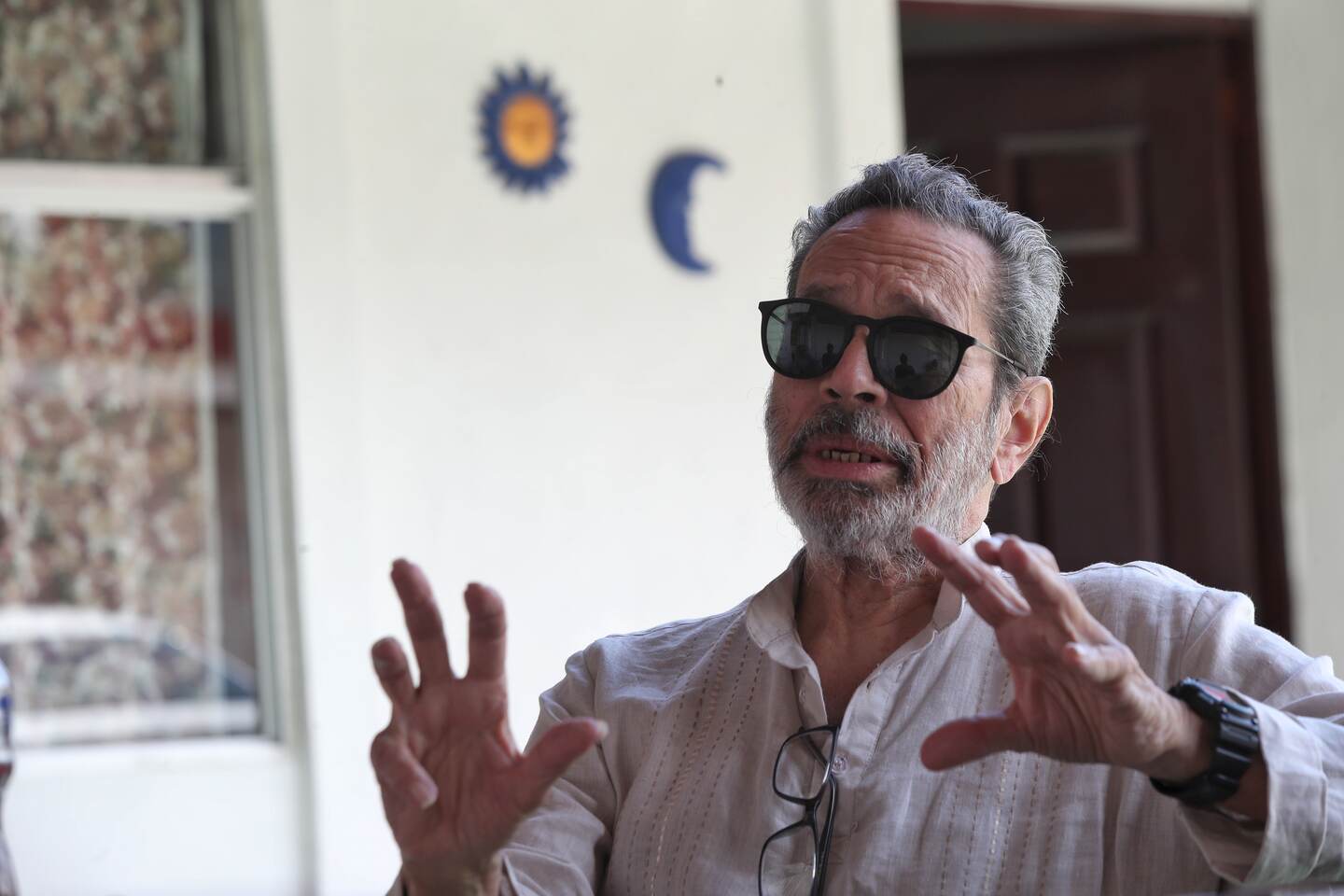 22/10/2019/ Entrevista al compositor cubano Leo Brouwer / Foto: John Durán