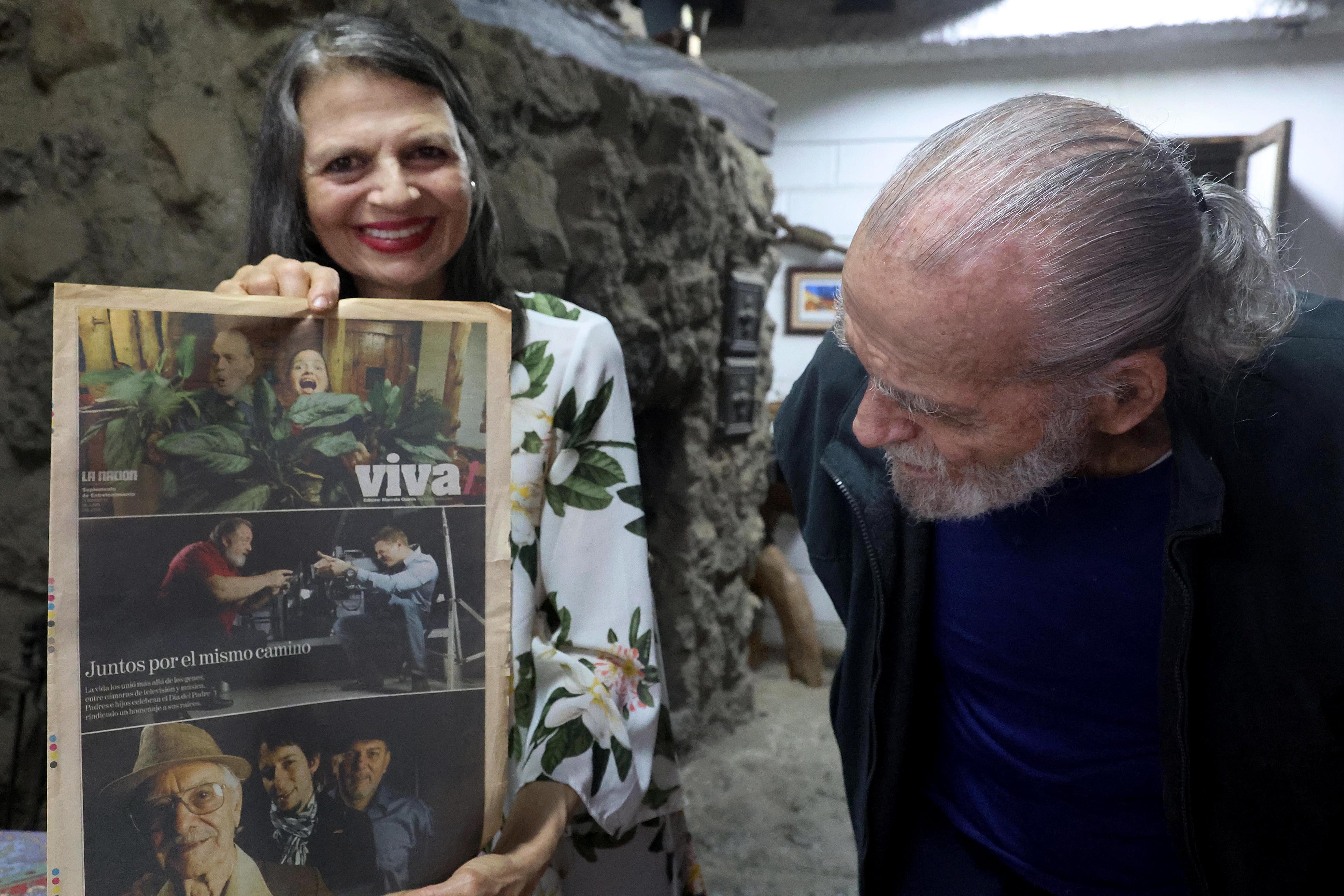 11/04/2024 Pavas. Entrevista con el doctor William Paer y su hija Jill Paer. Foto: Rafael Pacheco Granados